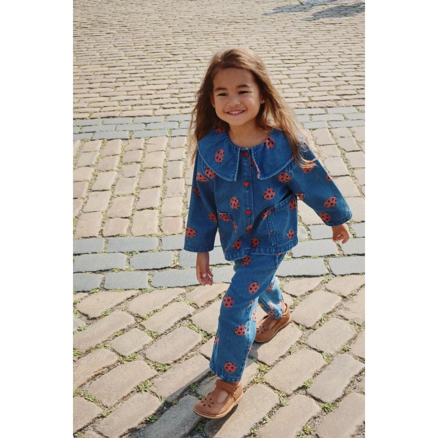 Pattern Konges Sljd Ladybug Magot Ladybug Frill Pants Gots