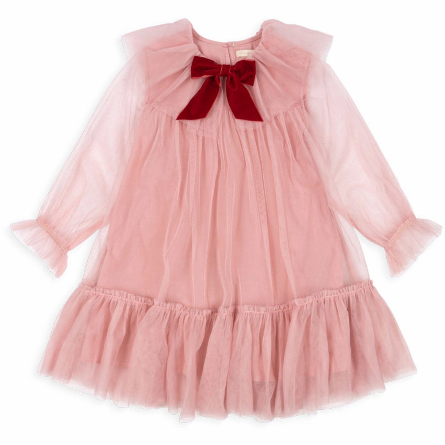 Pattern Konges Sljd Mellow Rose Bow Dress Retro