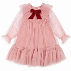 Pattern Konges Sljd Mellow Rose Bow Dress Retro