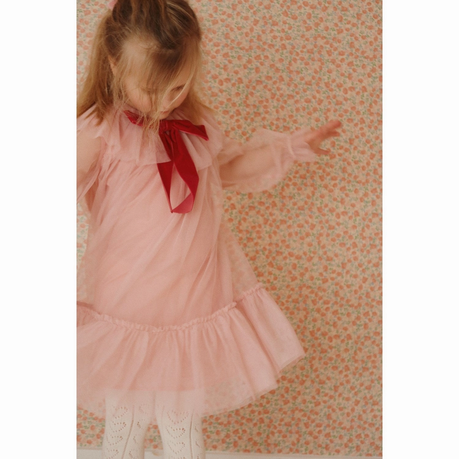 Pattern Konges Sljd Mellow Rose Bow Dress