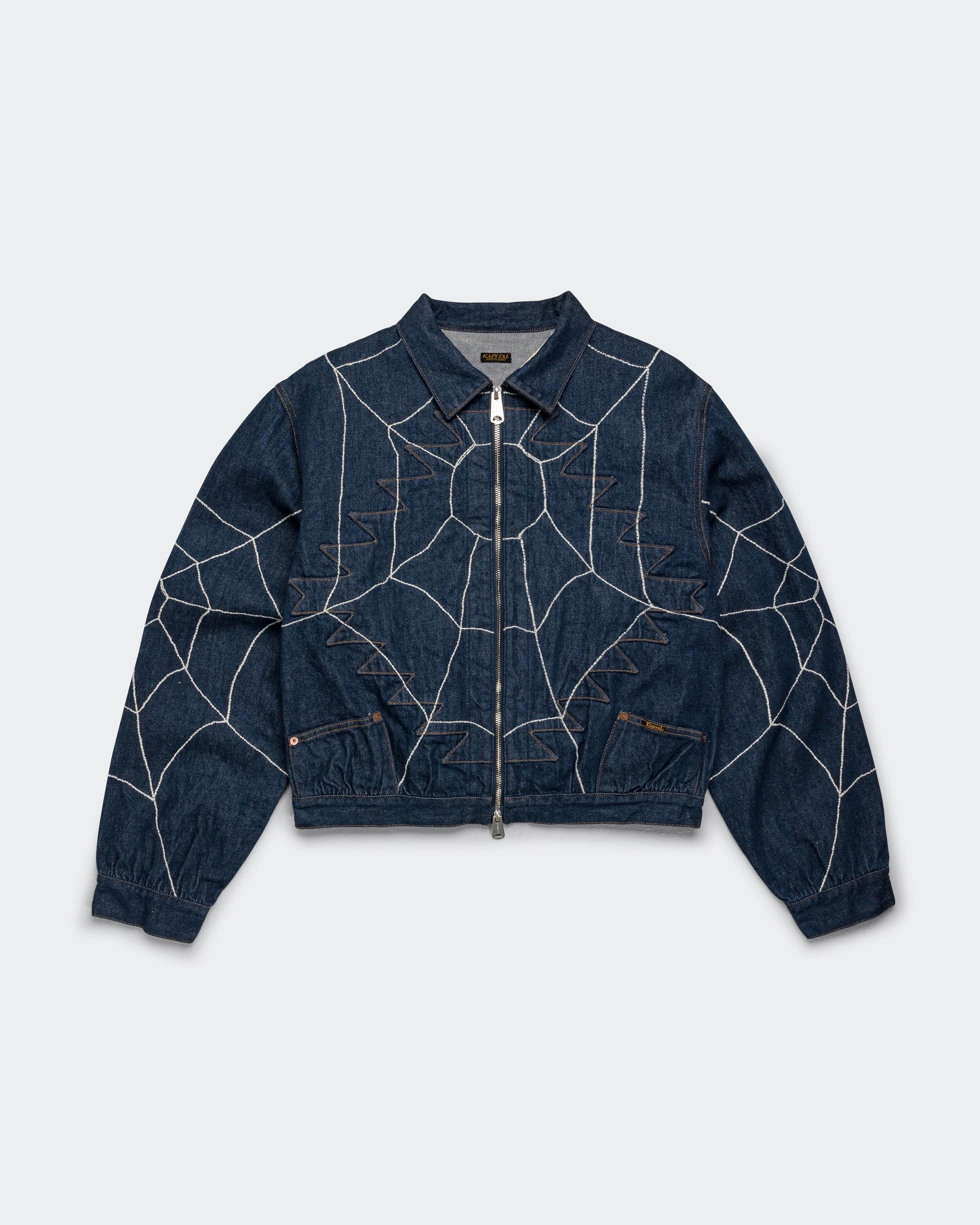 13oz Denim STD Thunderbird Blouson (KOUNTRY DREAM CATCH Remake) - Indigo glitzindia new arrivals foschini dresses new arrivals ladies