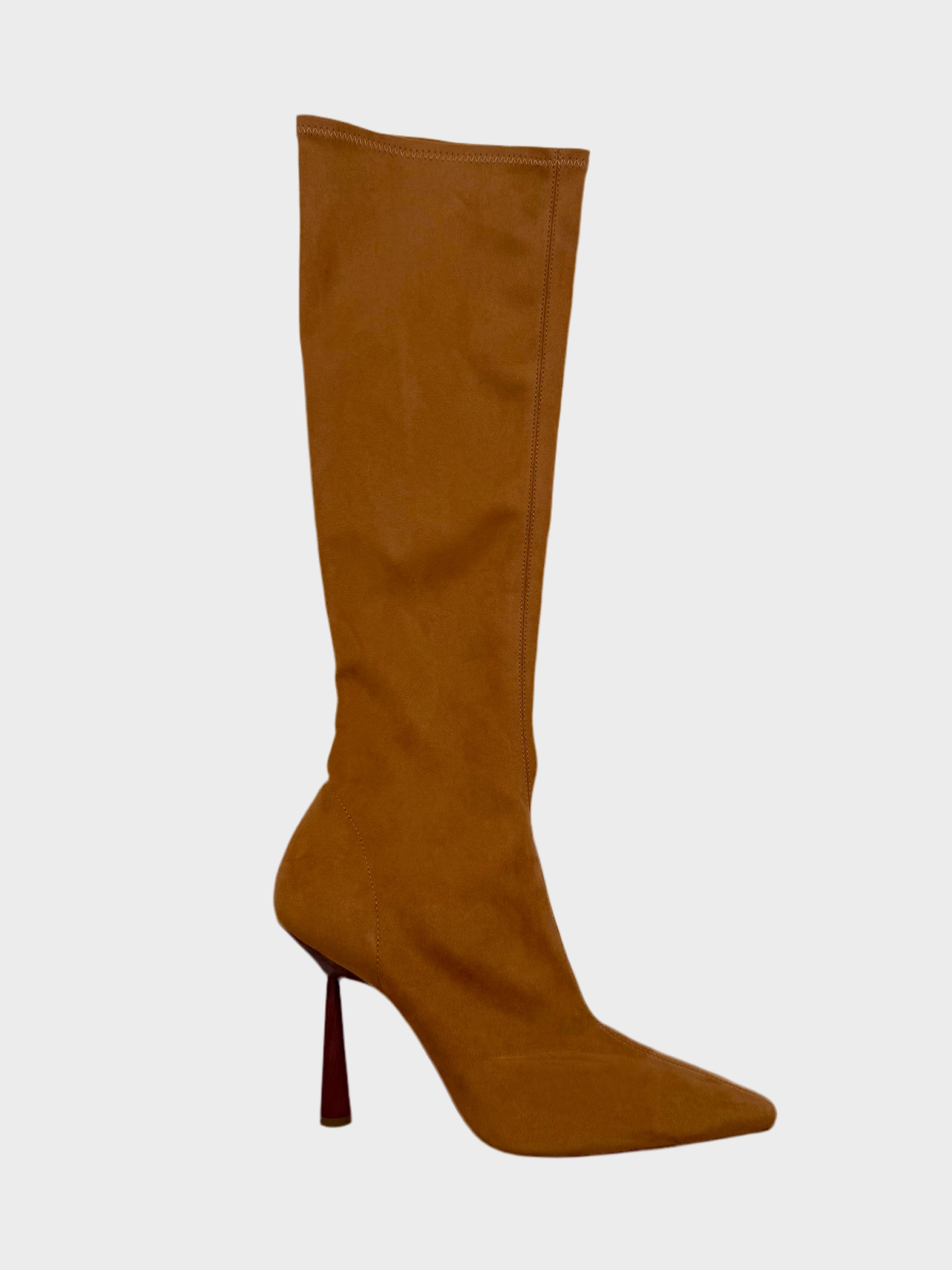 new arrivals elbise renkli Stivali Alti In Camoscio new collection clothing new collection dress for women