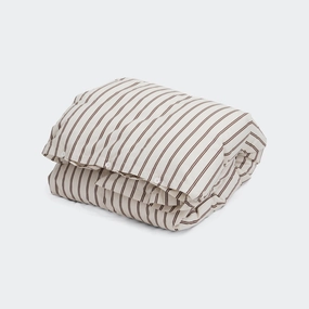 Percale Duvet Cover - Hopper Stripes hoka new arrivals new arrival shoes