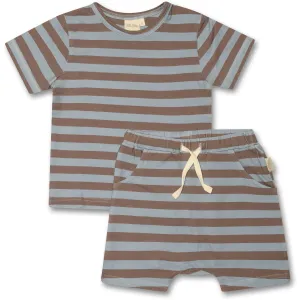 Petit Piao Tuscany Shorts Set Printed Velvet Long-lasting