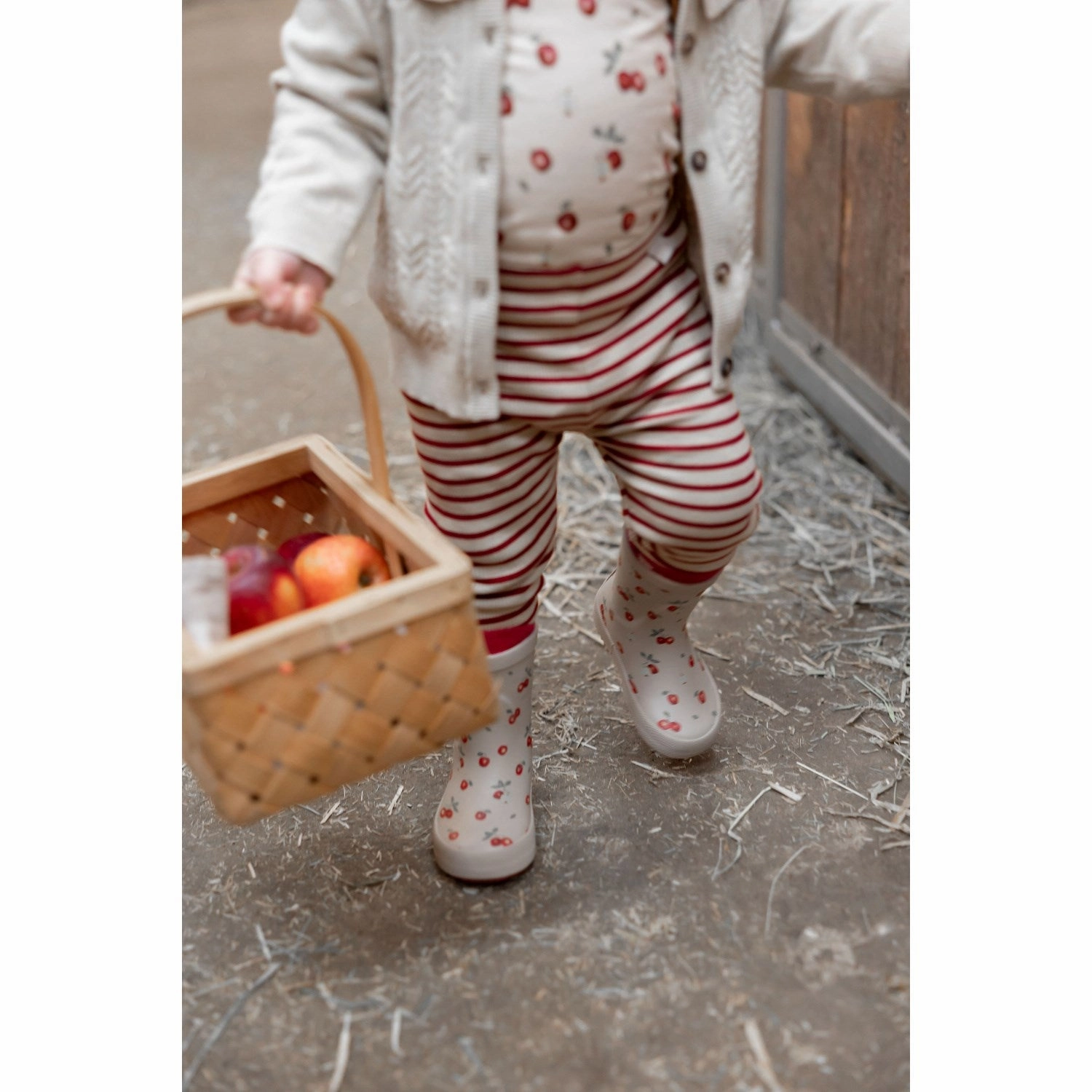 Petit Piao Apple Aop Body Printed Cuff