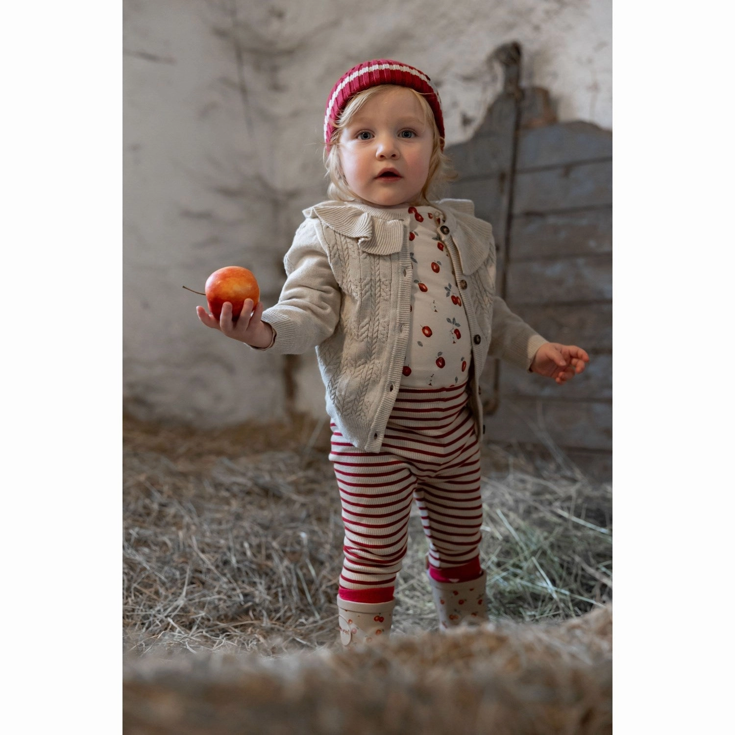 Petit Piao Apple Aop Body Printed Cuff