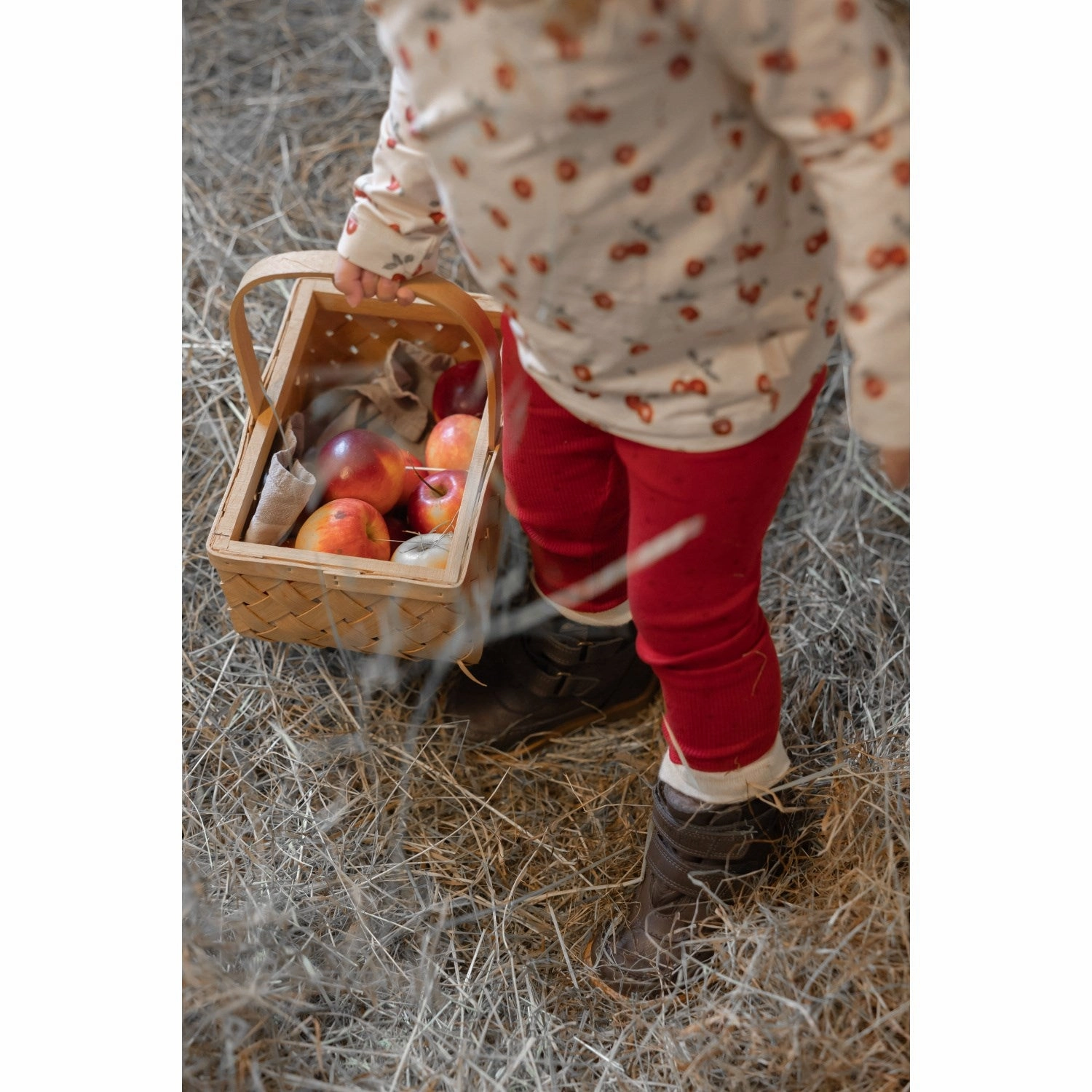 Petit Piao Chili Pepper Dot Leggings Modal Dot Exquisite