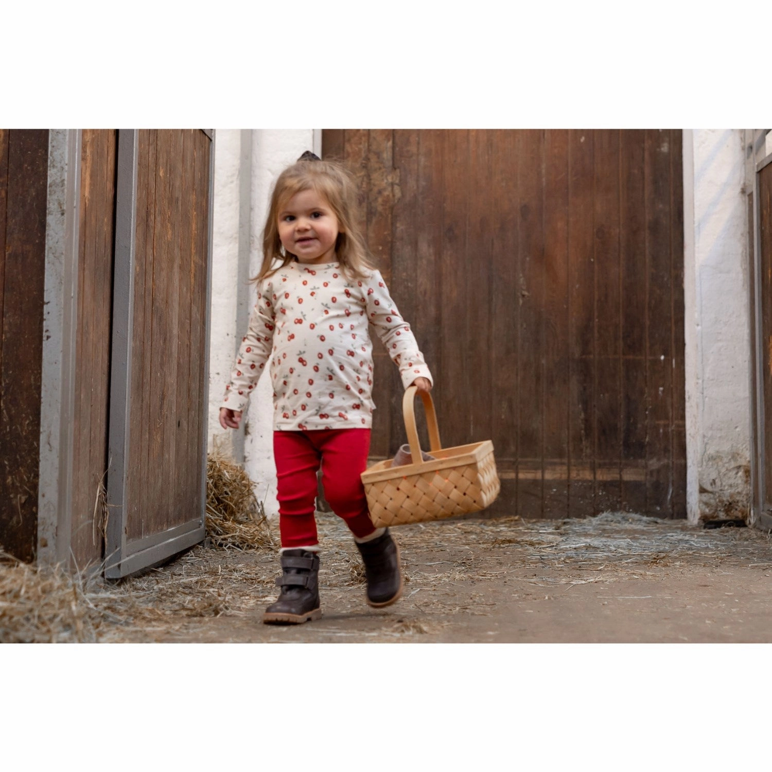 Petit Piao Chili Pepper Dot Leggings Modal Dot Exquisite
