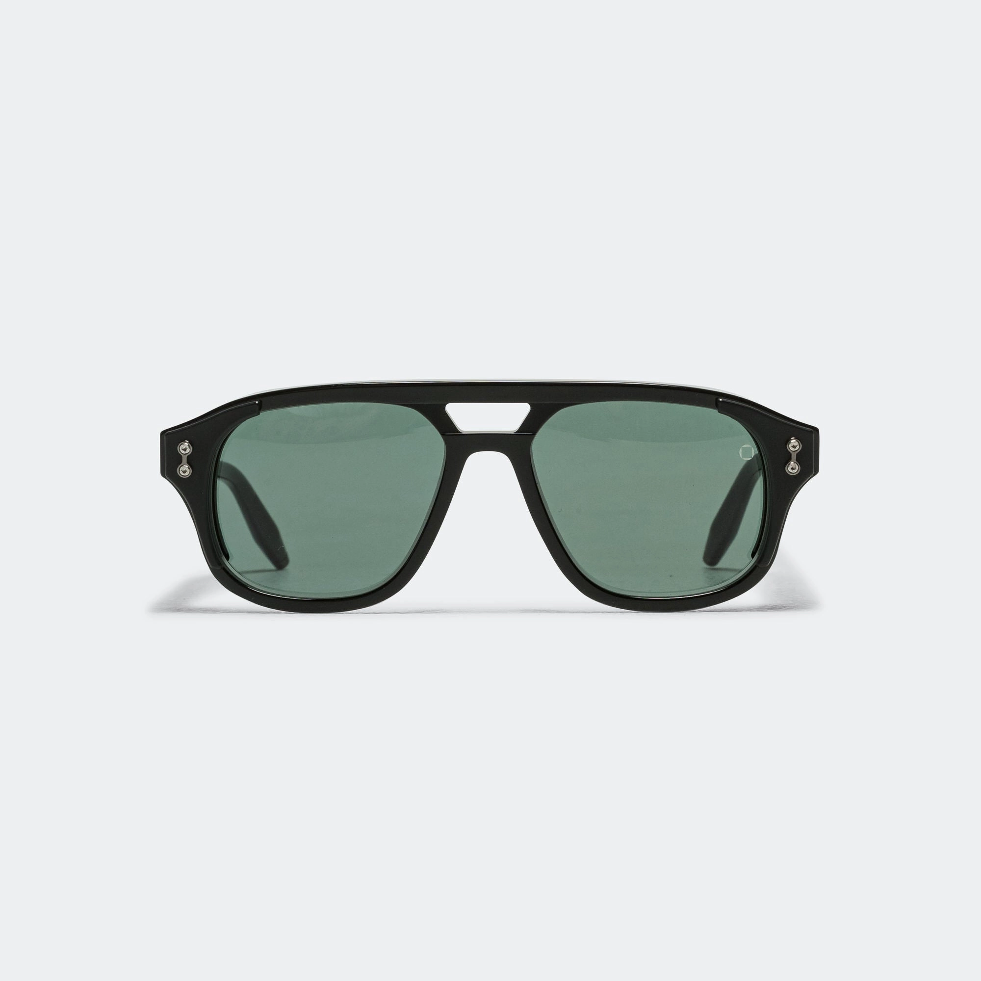 Phoenix - Black w/ Matte Black/Black Rhodium/Deep Emerald Green Lenses glitzindia new arrivals bathu new arrivals