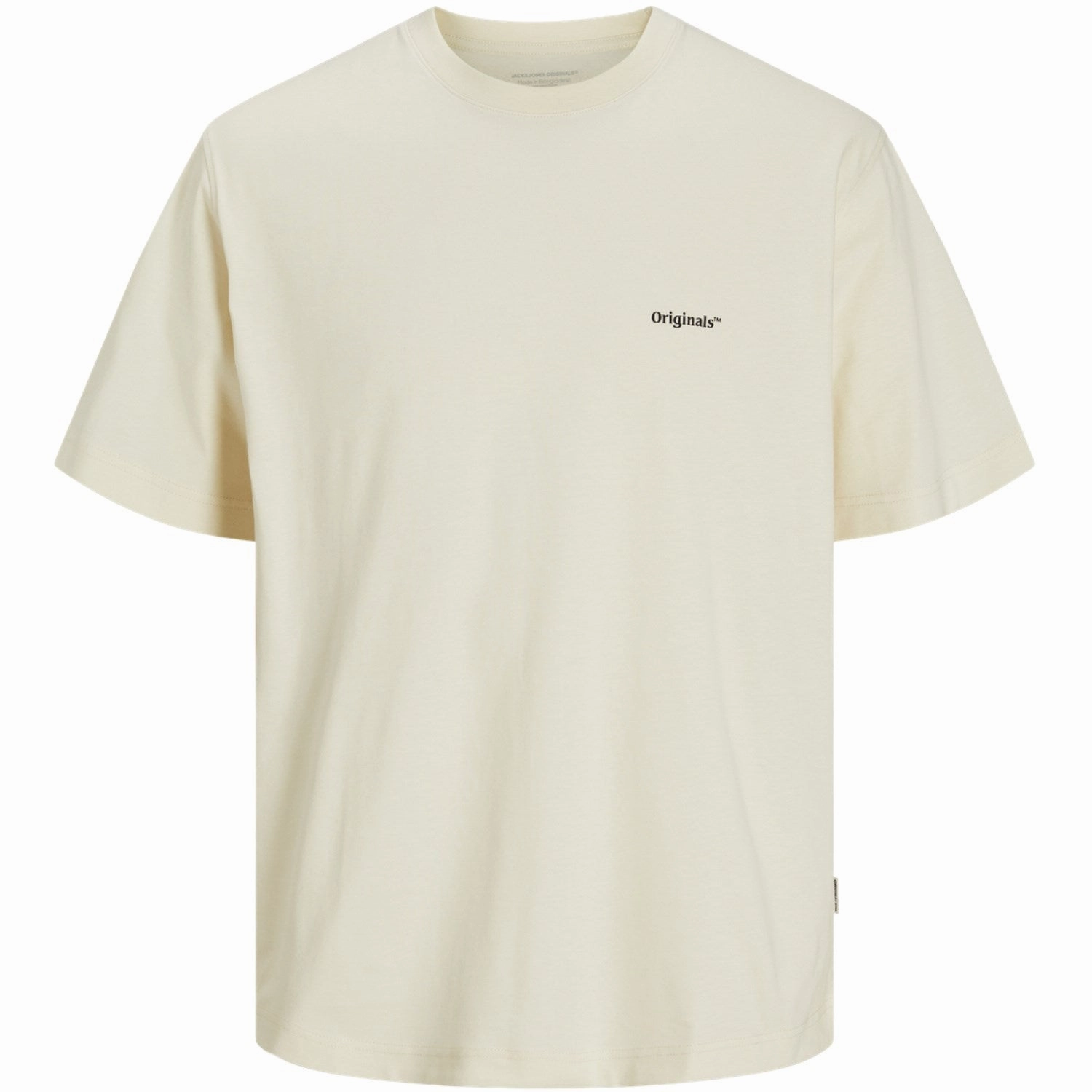 Attractive Jack & Jones Junior Antique White Grapes Aros Easter Sketch T-Shirt Crew Neck Iconic Brand