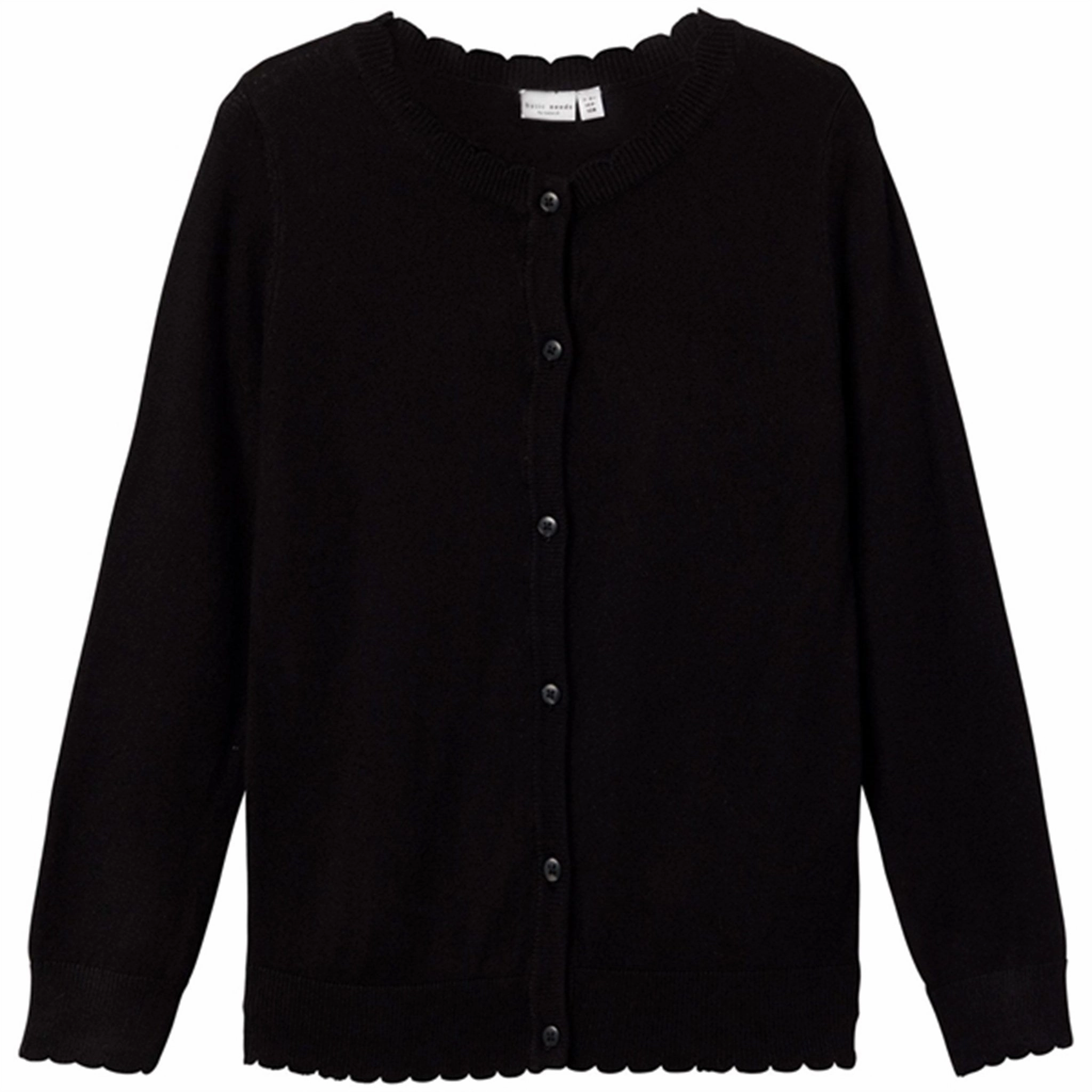 Exquisite Name it Black Vamone Knit Cardigan Noos Gem