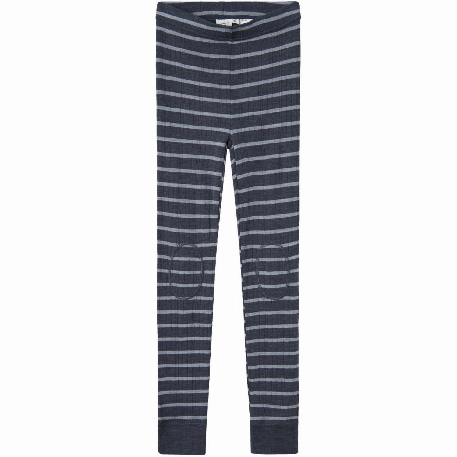 Coveted Name It Ombre Blue Wang Wool Needle Long Johns Stripe Rare