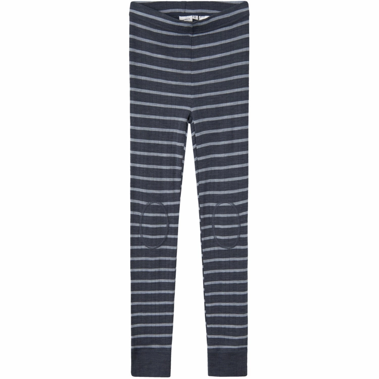 High-end Name It Ombre Blue Wang Wool Needle Long Johns Stripe Ethereal