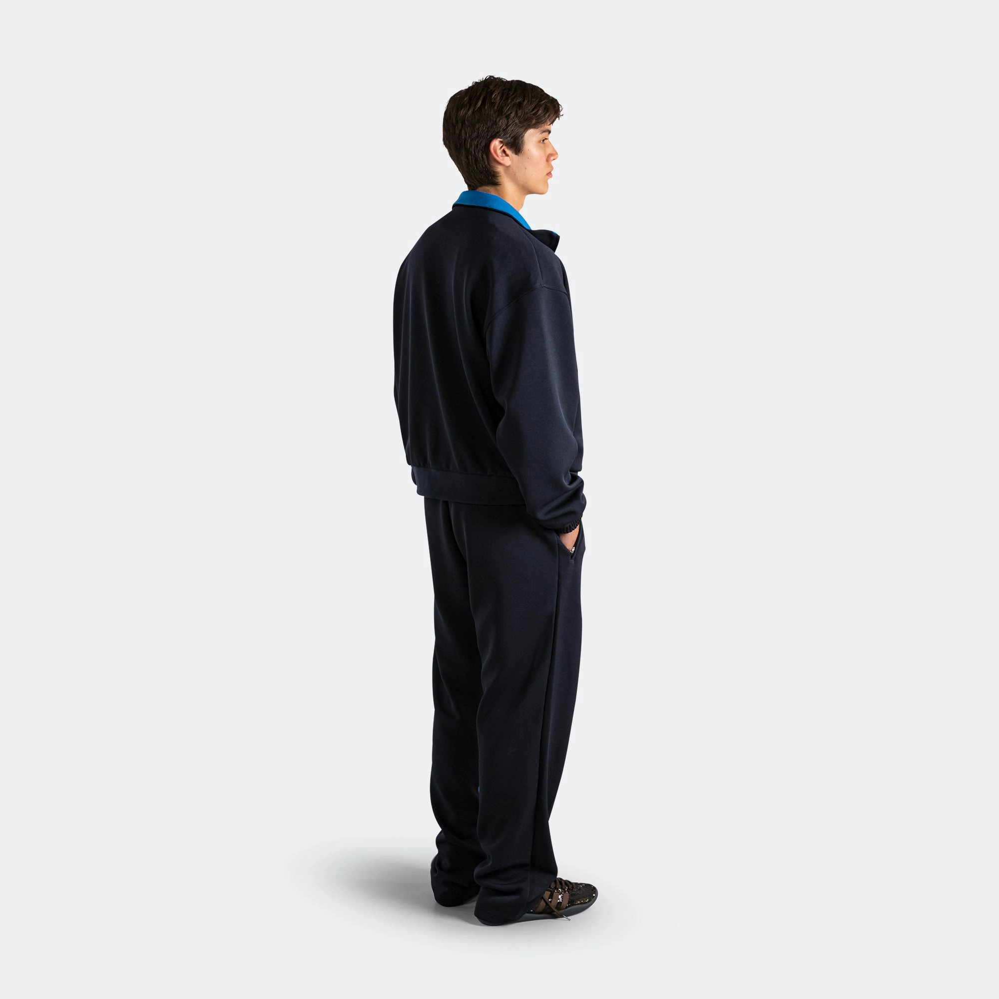Pique Track Pant x Wales Bonner - Night Navy new balance arrivals