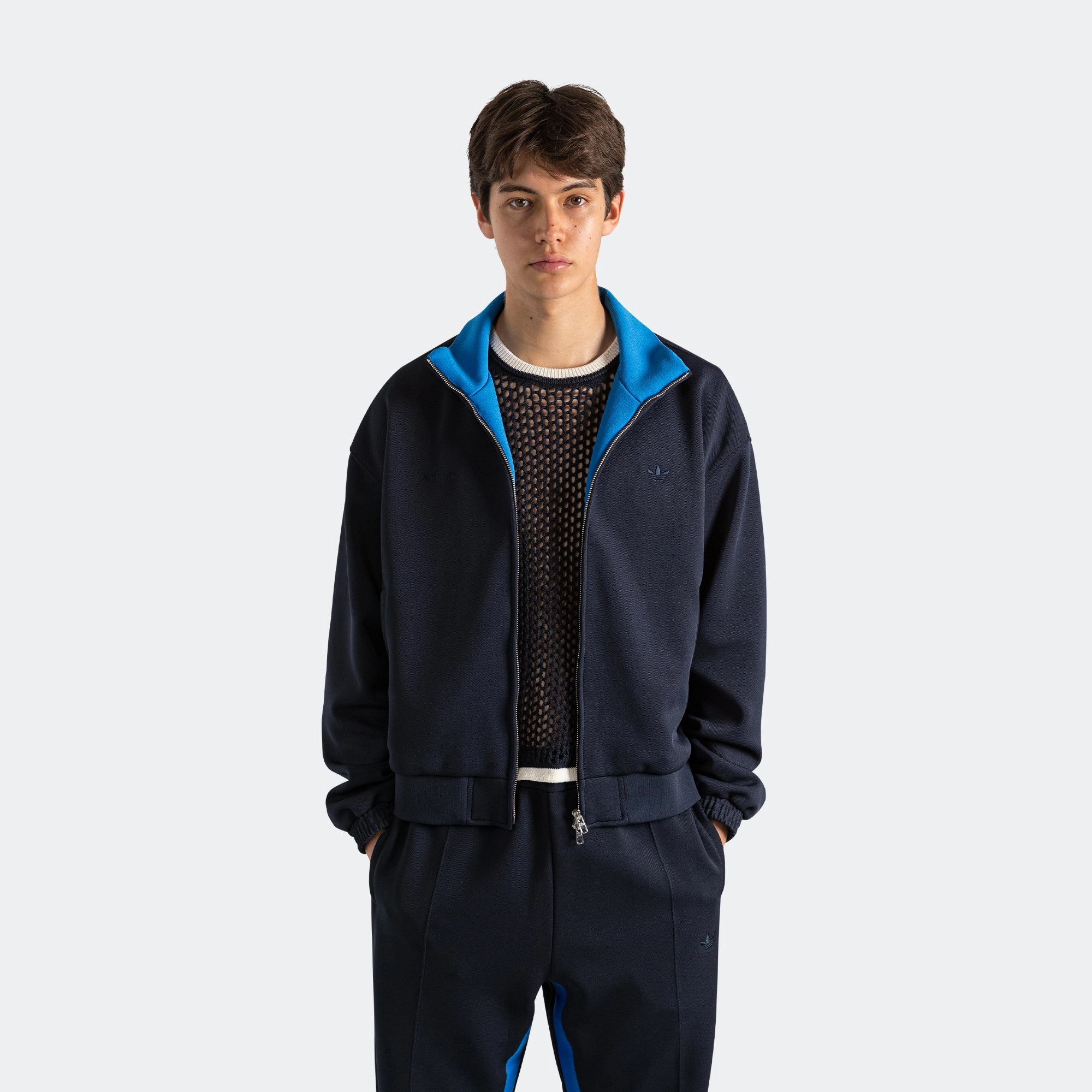Pique Track Top x Wales Bonner - Night Navy new arrivals dresses