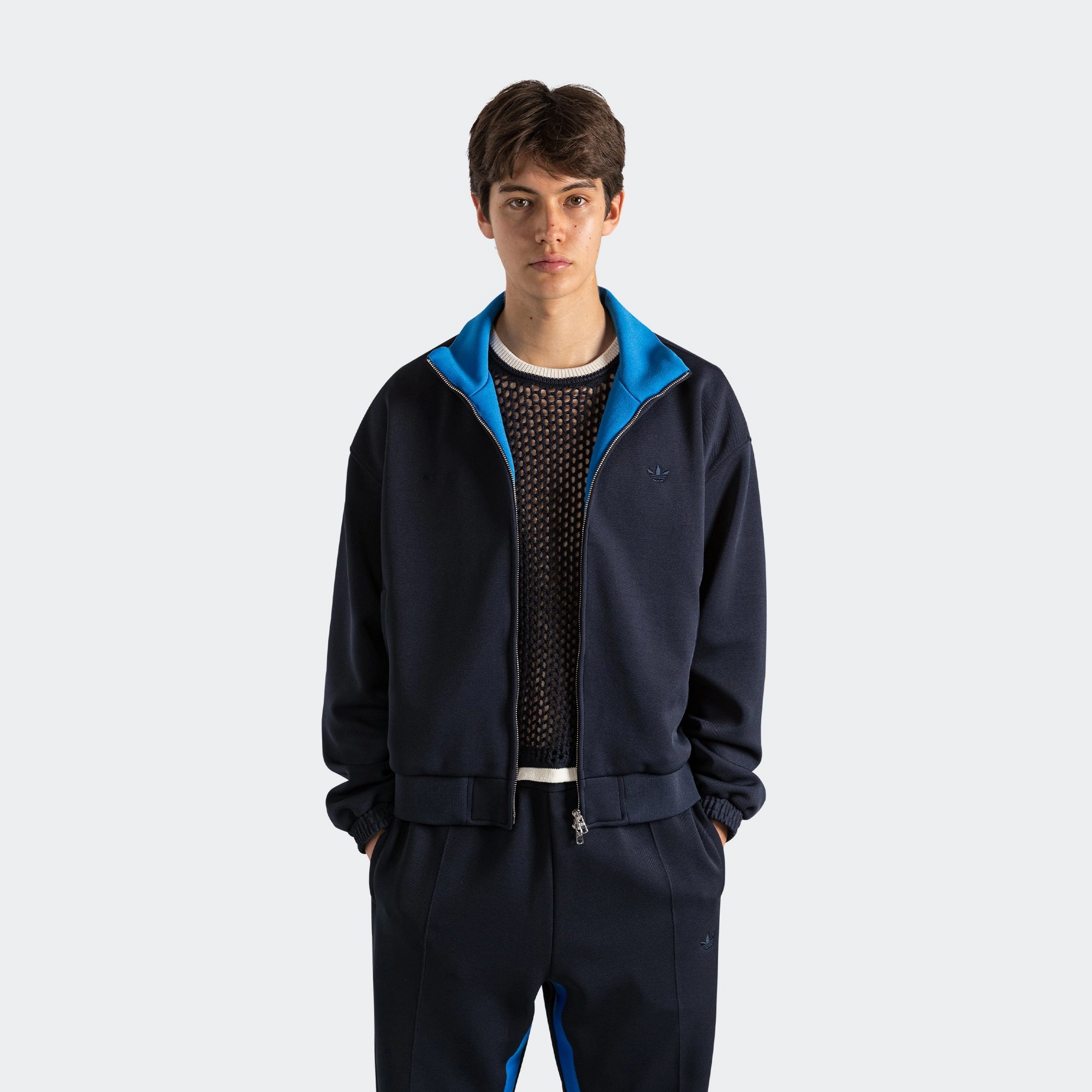 Pique Track Top x Wales Bonner - Night Navy new arrivals dresses