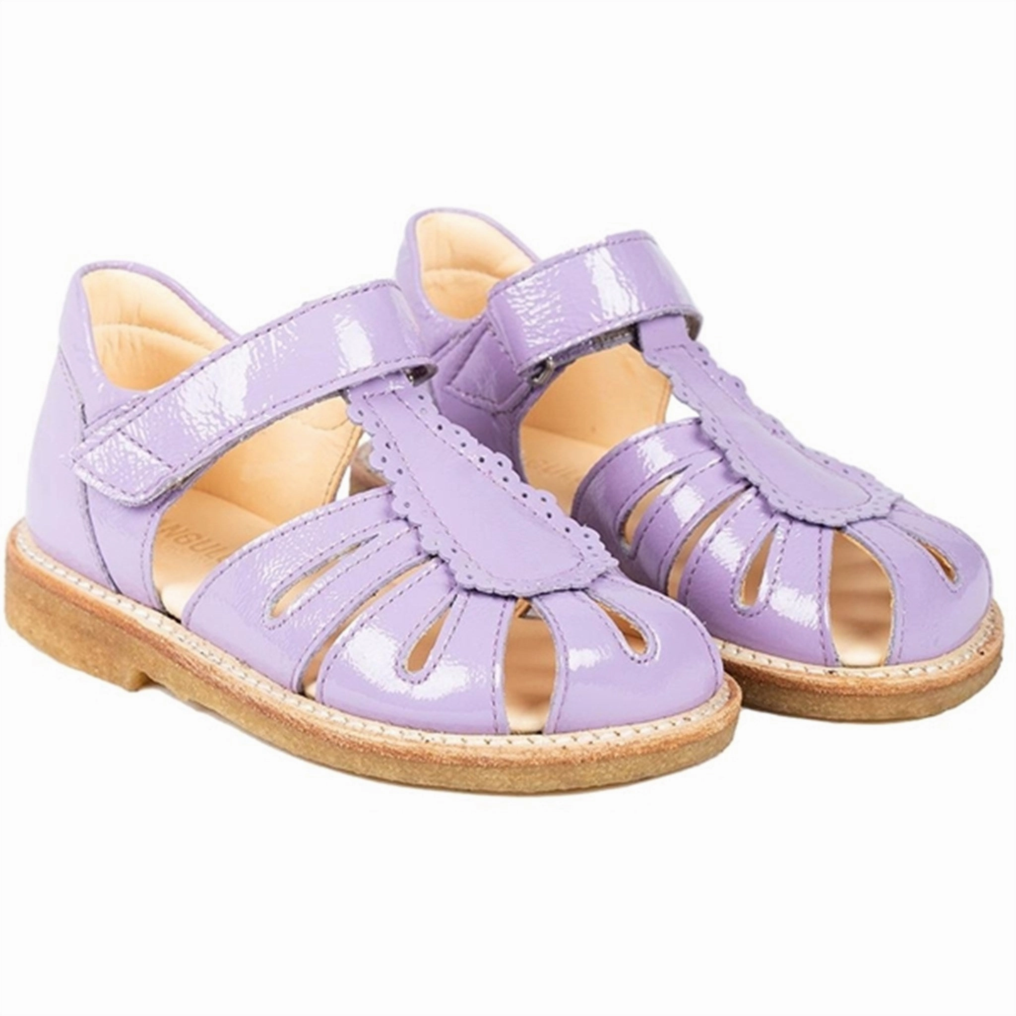 Plain shoes Angulus Sandals Lilac Mountain shoes