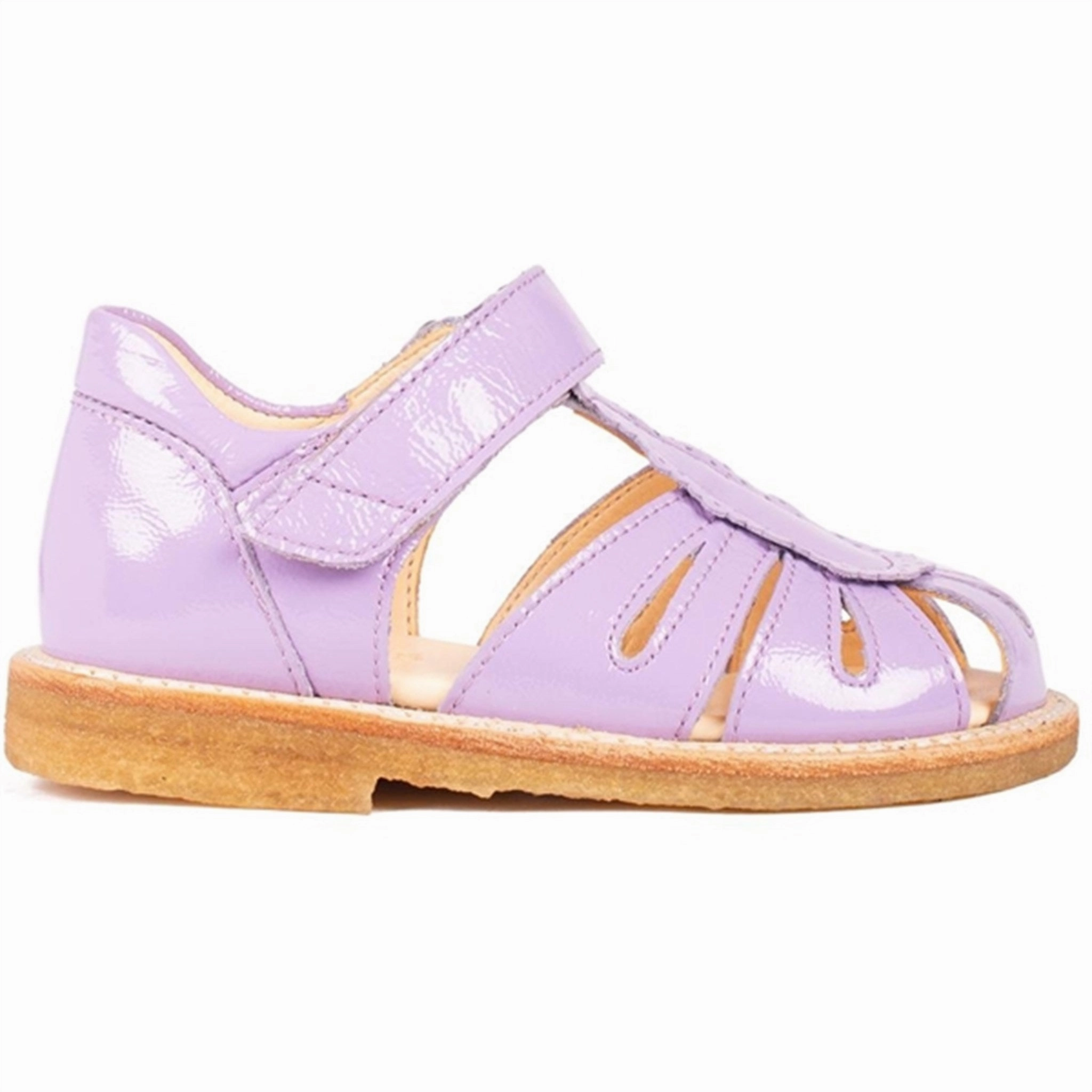 Plain shoes Angulus Sandals Lilac