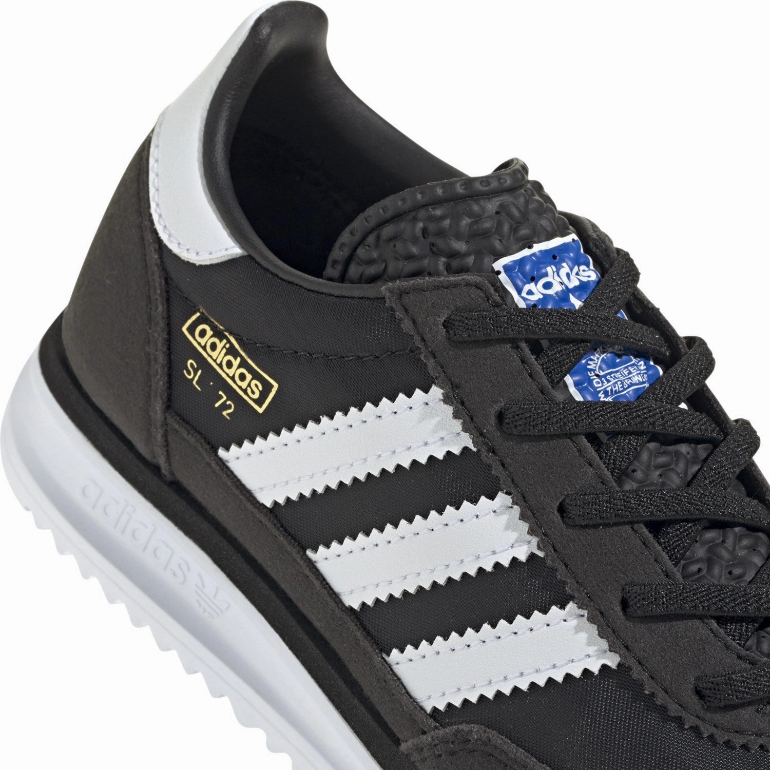 Platform shoes adidas Originals Core Black Ftwr White Blue Sl 72 Rs El C Sneakers