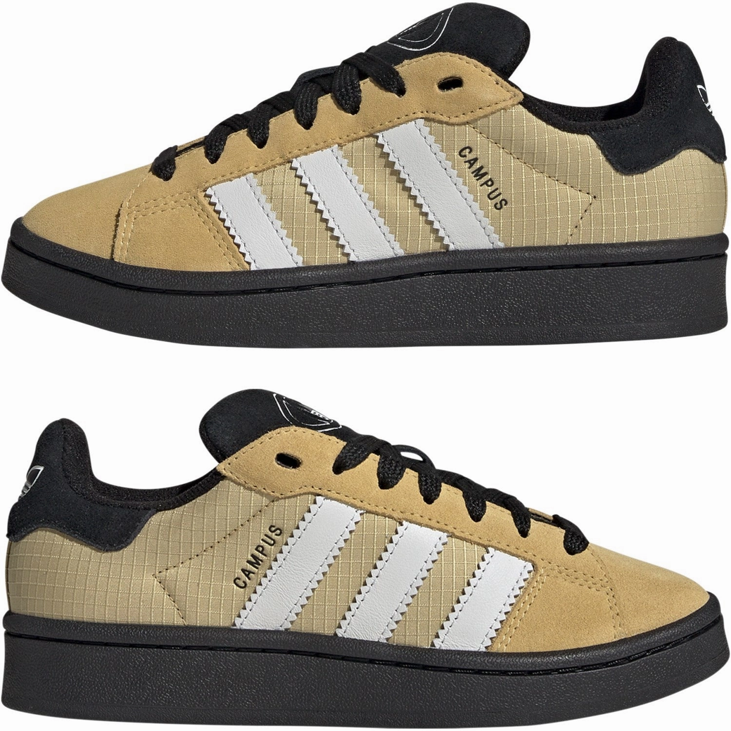 Platform shoes adidas Originals Oat/Crystal White/Core Black Campus 00S J Sneakers