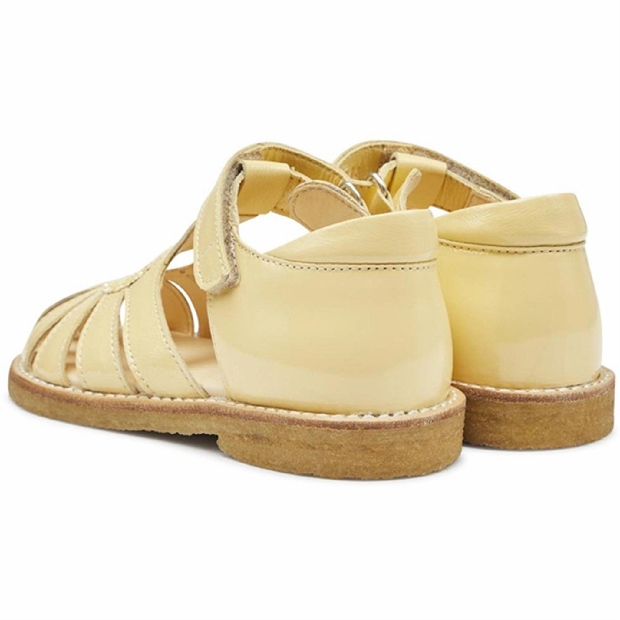 Platform shoes Angulus Hjerte Sandals Mellow Yellow/Pineapple glitter