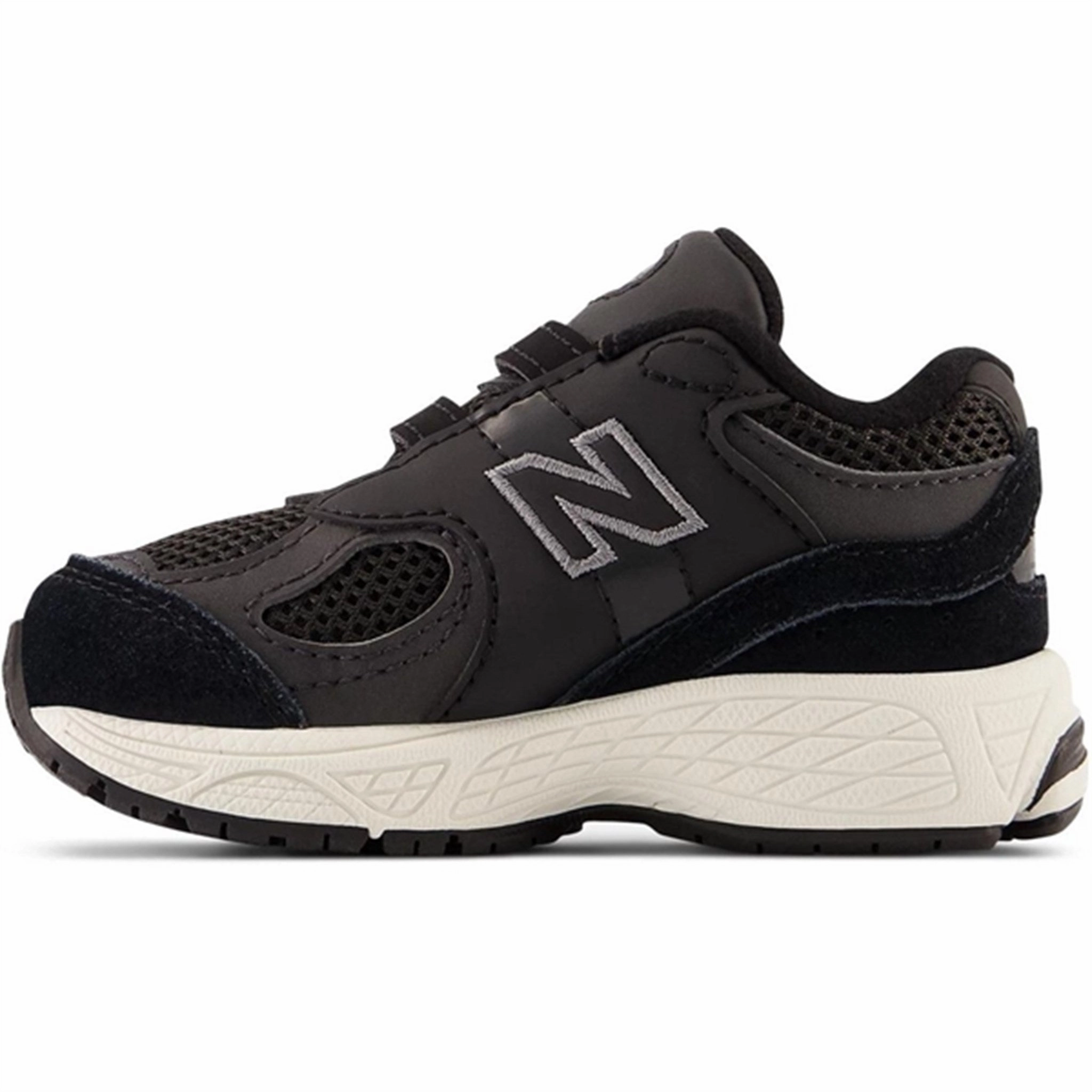 Platform shoes New Balance 2002 Hook & Loop Sneakers Black