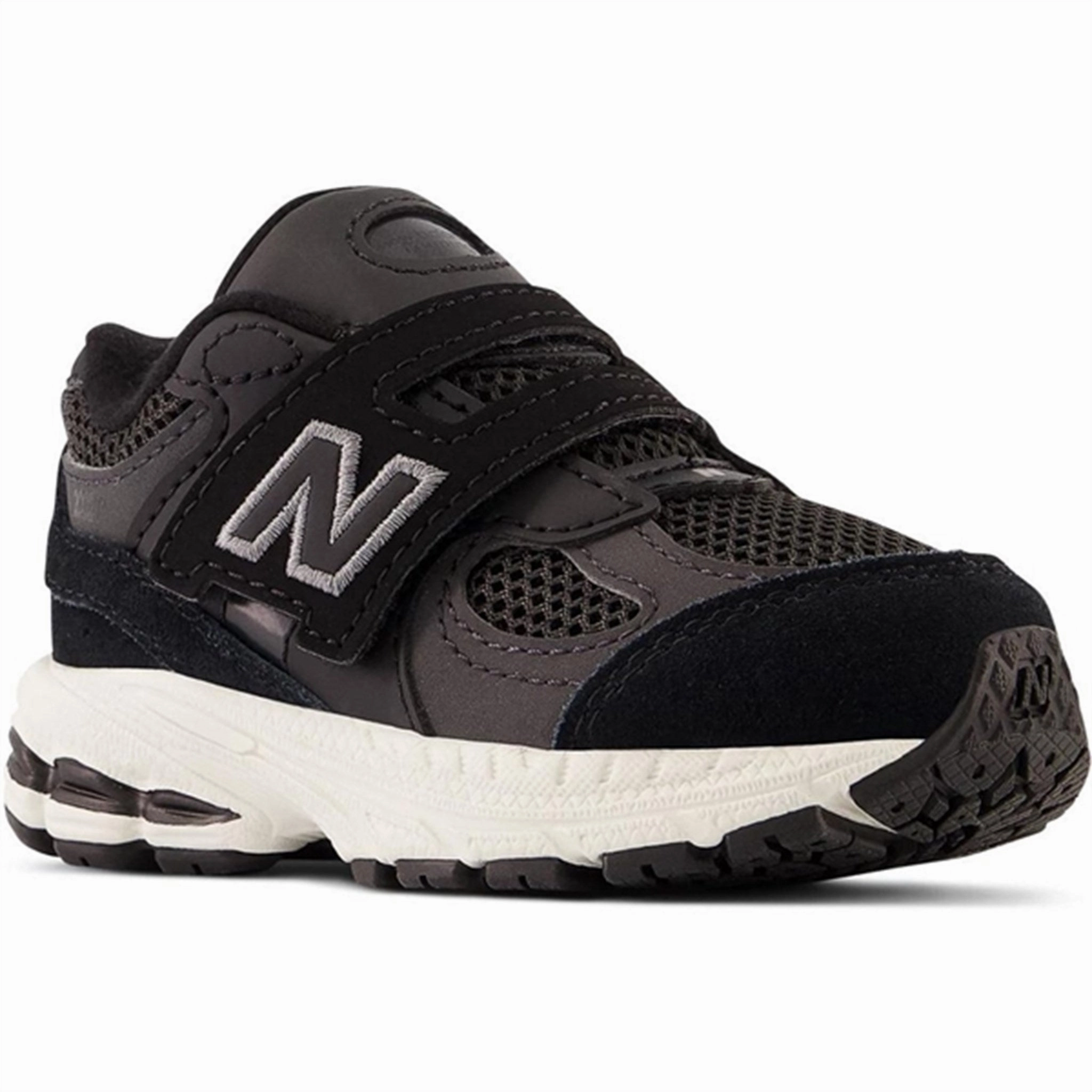 Platform shoes New Balance 2002 Hook & Loop Sneakers Black