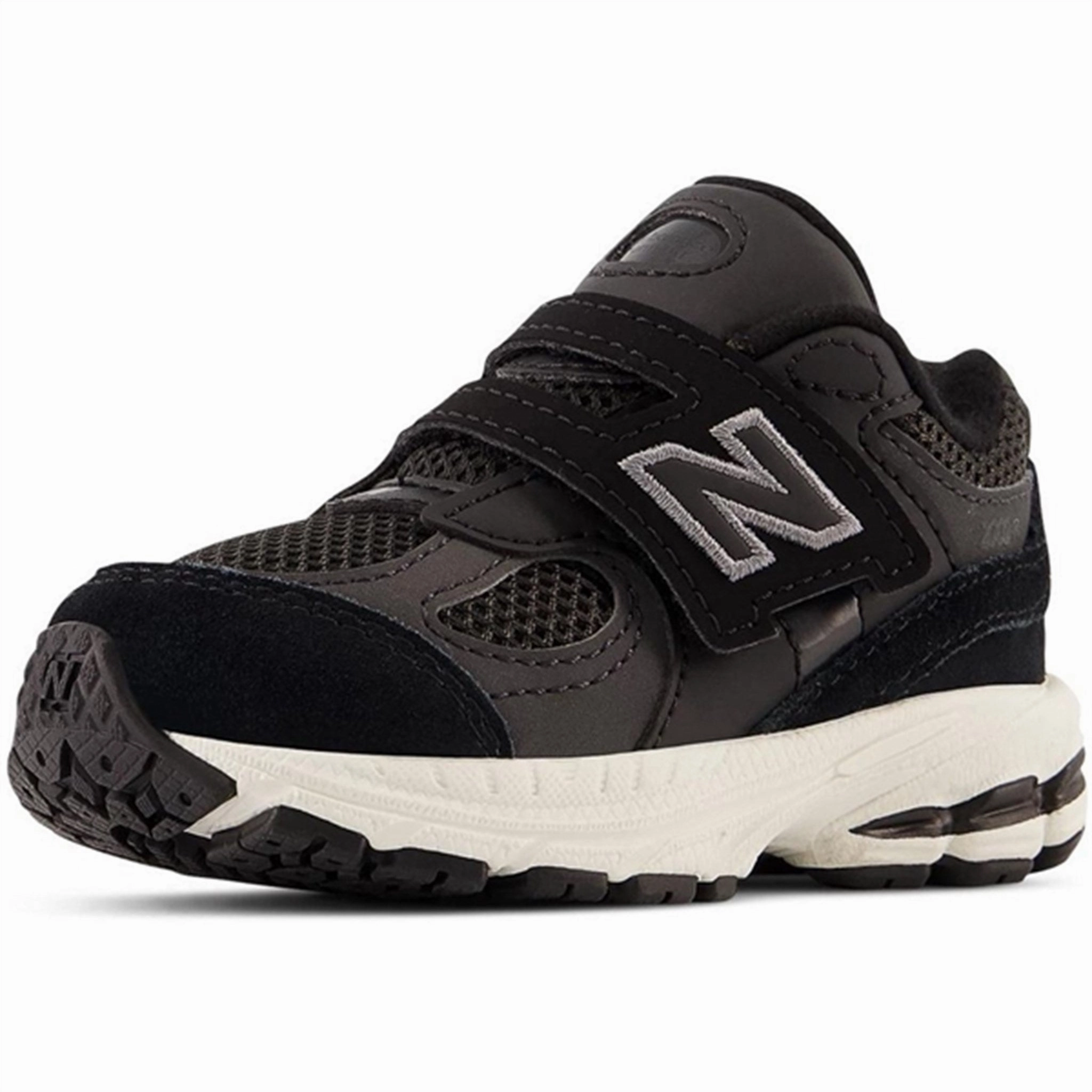Platform shoes New Balance 2002 Hook & Loop Sneakers Black