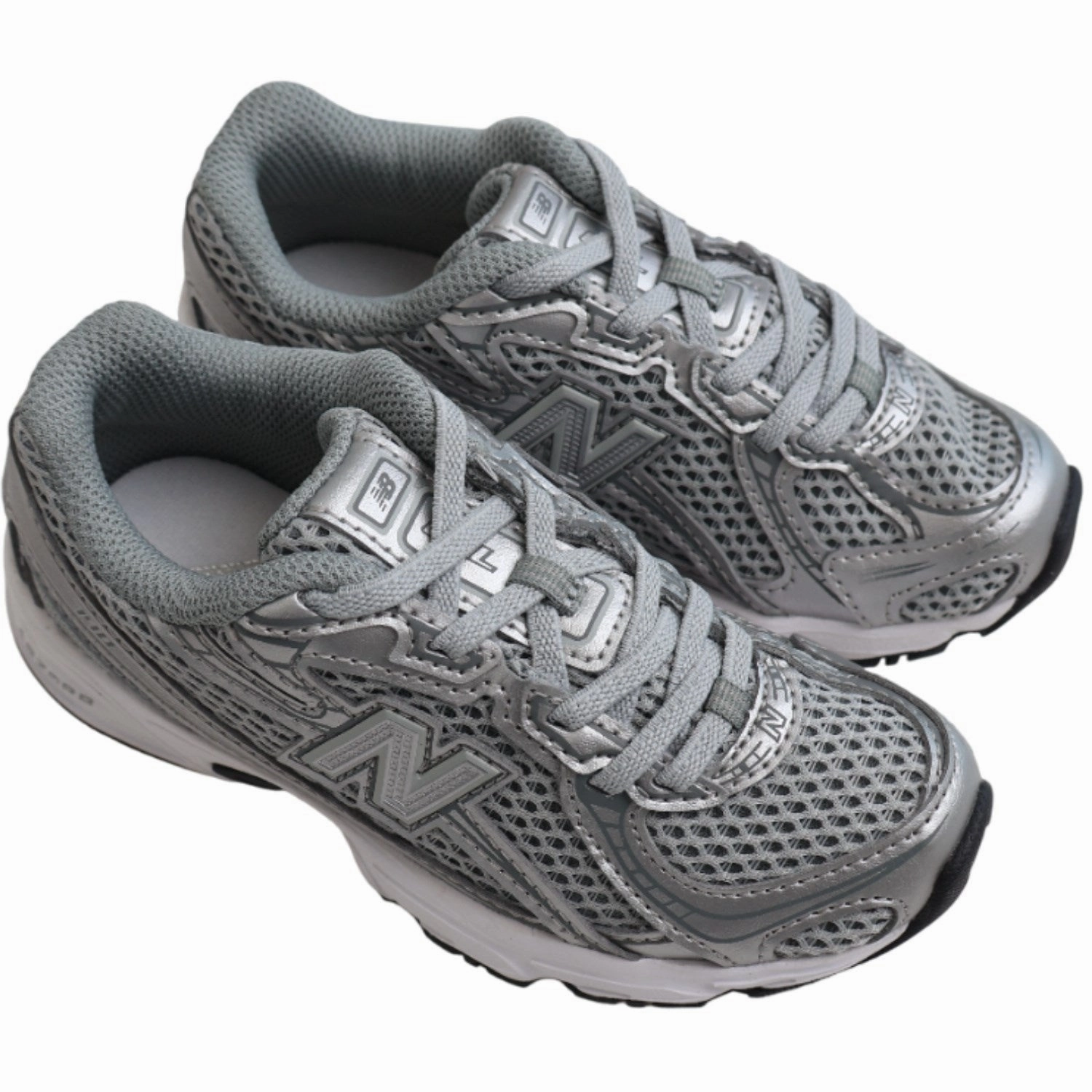 Platform shoes New Balance Raincloud 740 Kids Bungee Lace Sneakers