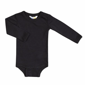Pleat Joha Body Wool/Silk LS Black Timeless
