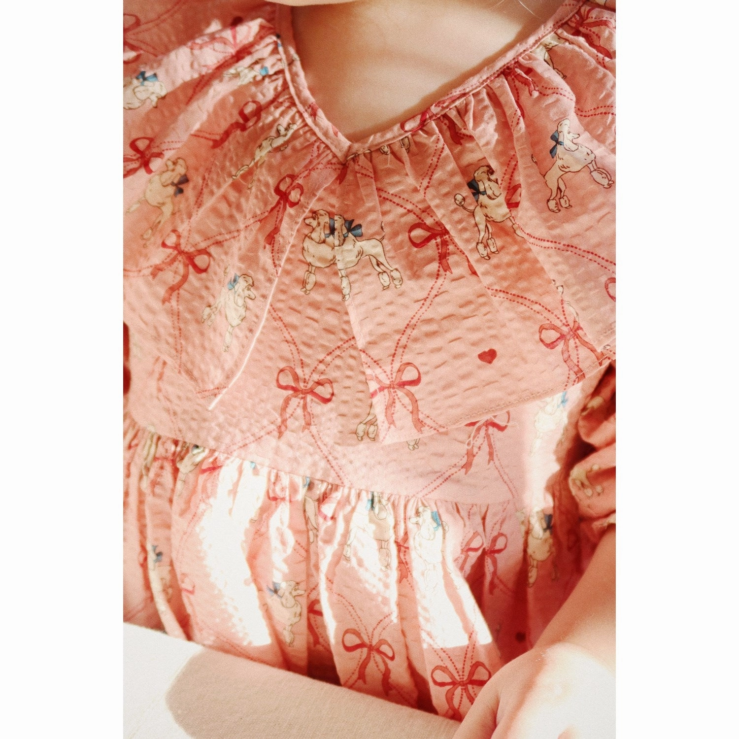 Pocket Konges Sljd Poodle Lunella Dress Gots