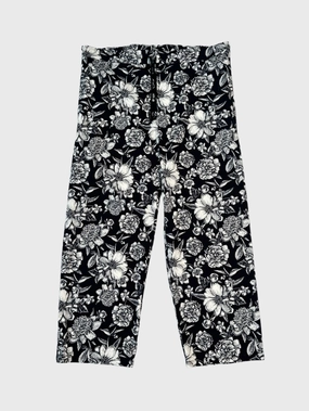 poetry new arrivals ladies woolworths new arrivals Pantaloni Floreali Bianchi E Neri In Cotone Elastico kaleidoscope new arrivals