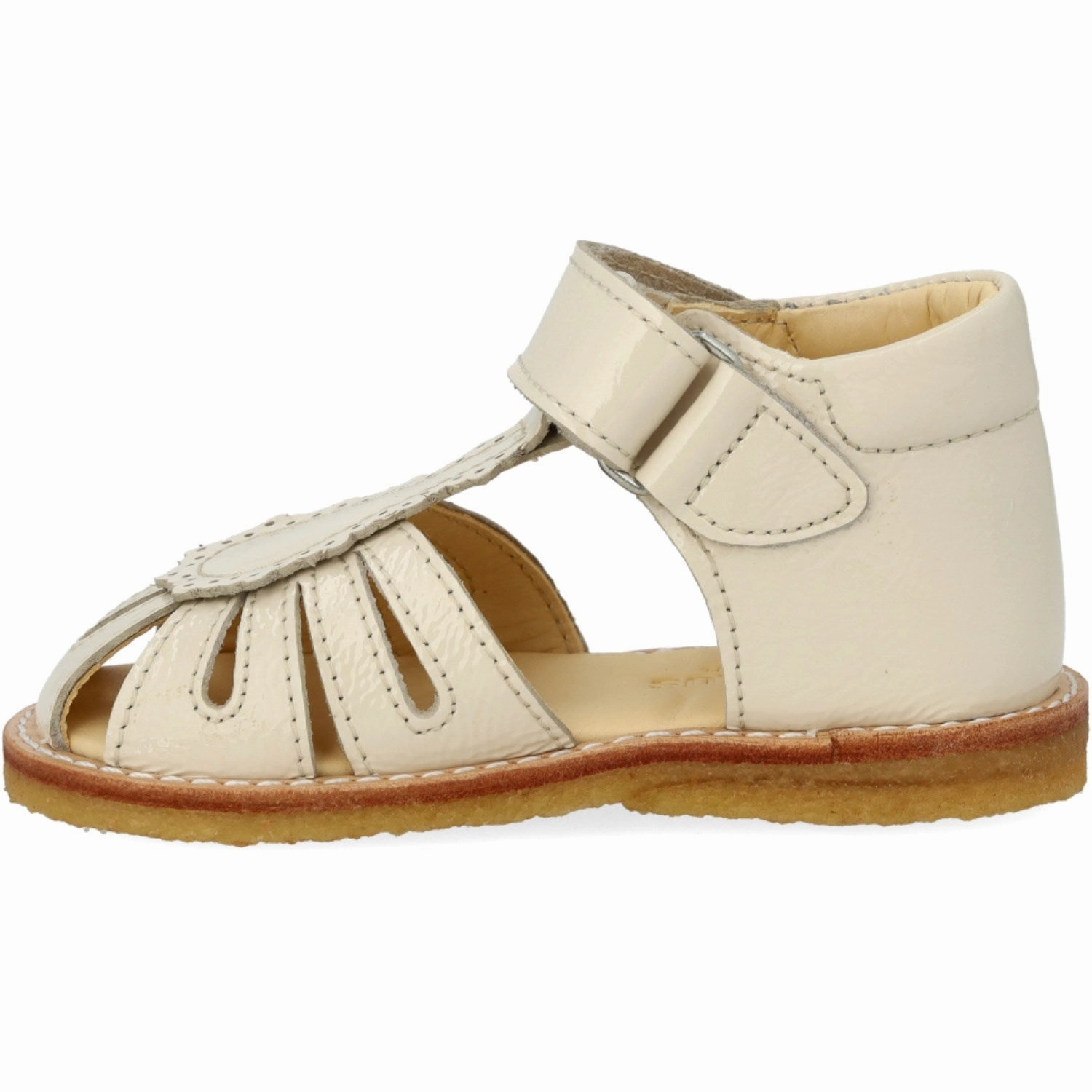 Pointe shoes Angulus Buttermilk Beginner Sandal w Velcro Closure