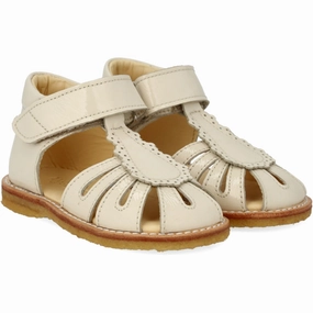 Pointe shoes Angulus Buttermilk Beginner Sandal w Velcro Closure Wedges