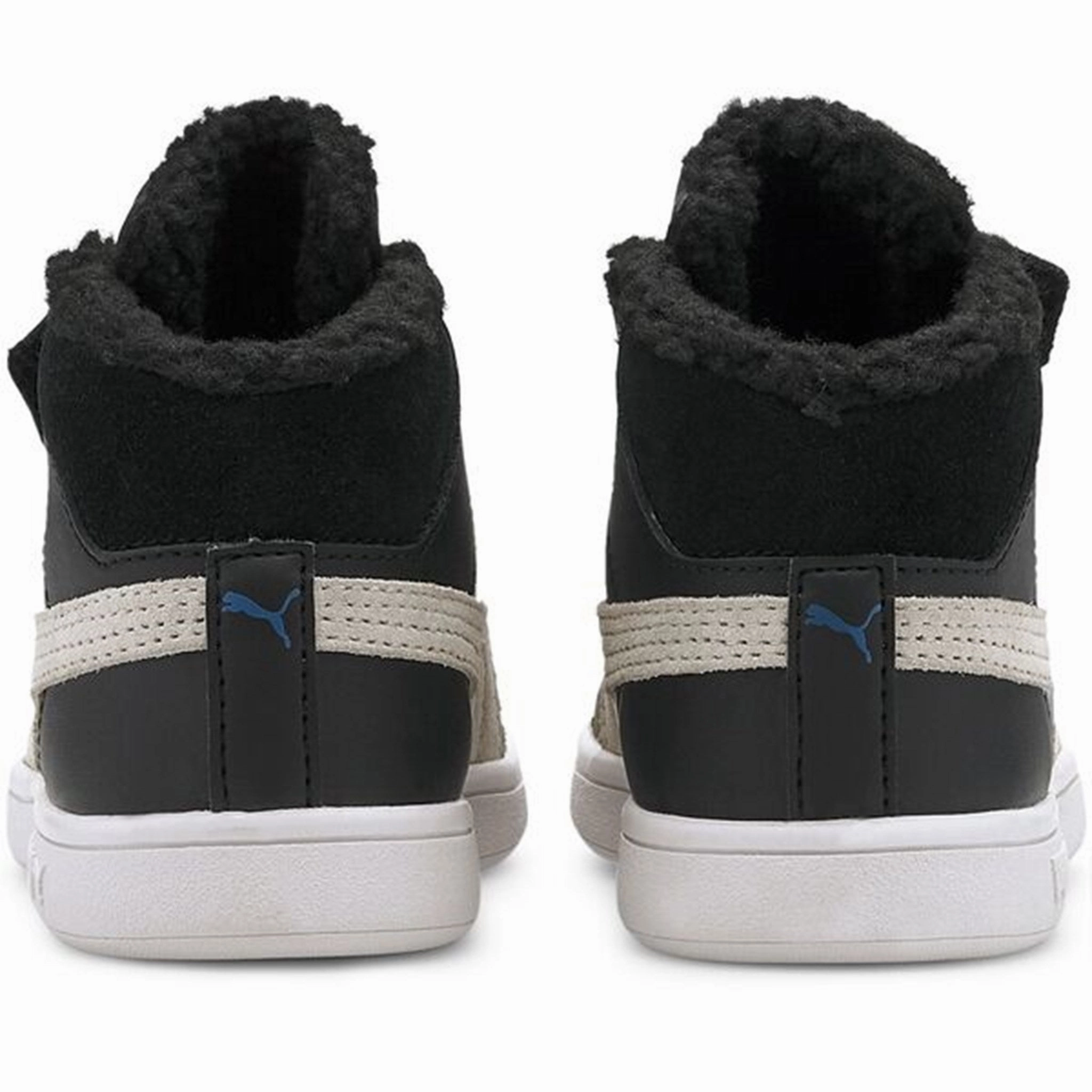 Pointe shoes Puma Sneakers Smash v2 Mid Fur Black/White