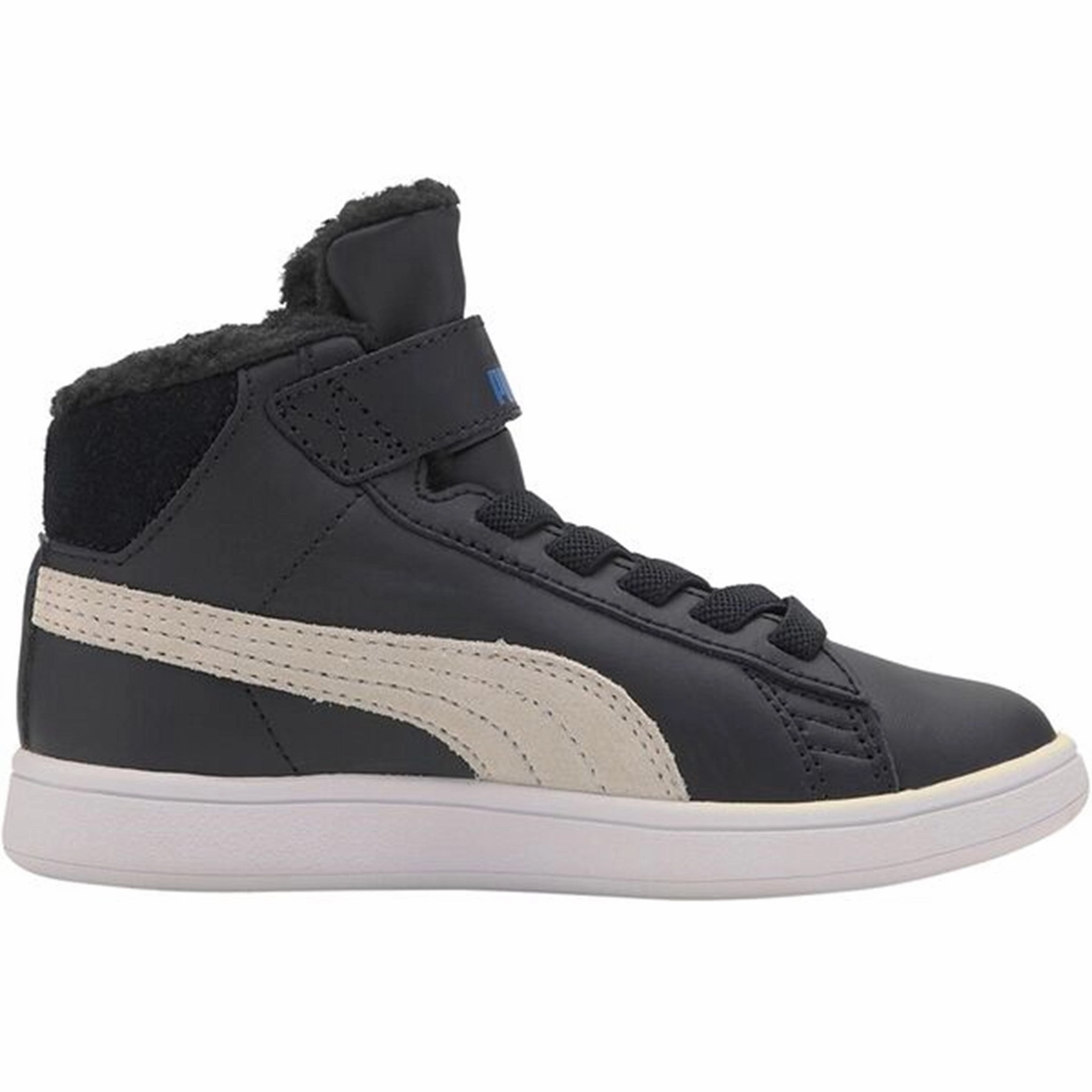 Pointe shoes Puma Sneakers Smash v2 Mid Fur Black/White