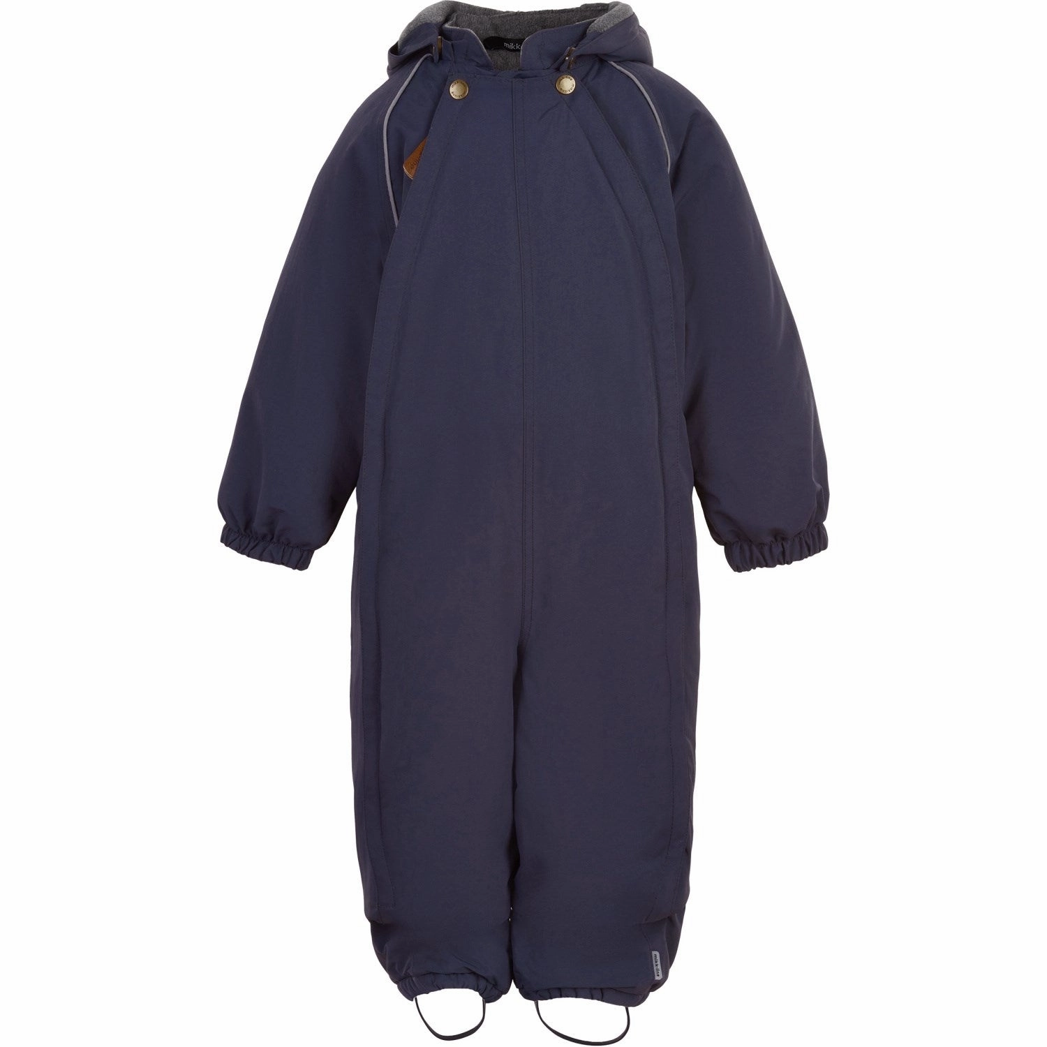 Polished Mikk-Line Nightshade Nylon Suit Solid Cuff
