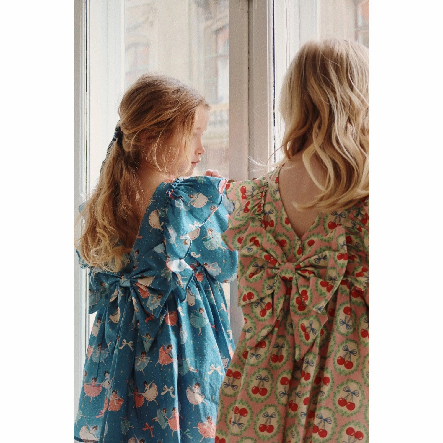 Polyester Konges Sljd Snow Bow Ballerina Evia Ls Bow Dress Gots