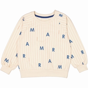 Polyester MarMar Baseball Stripes Theos Sweatshirt Refined