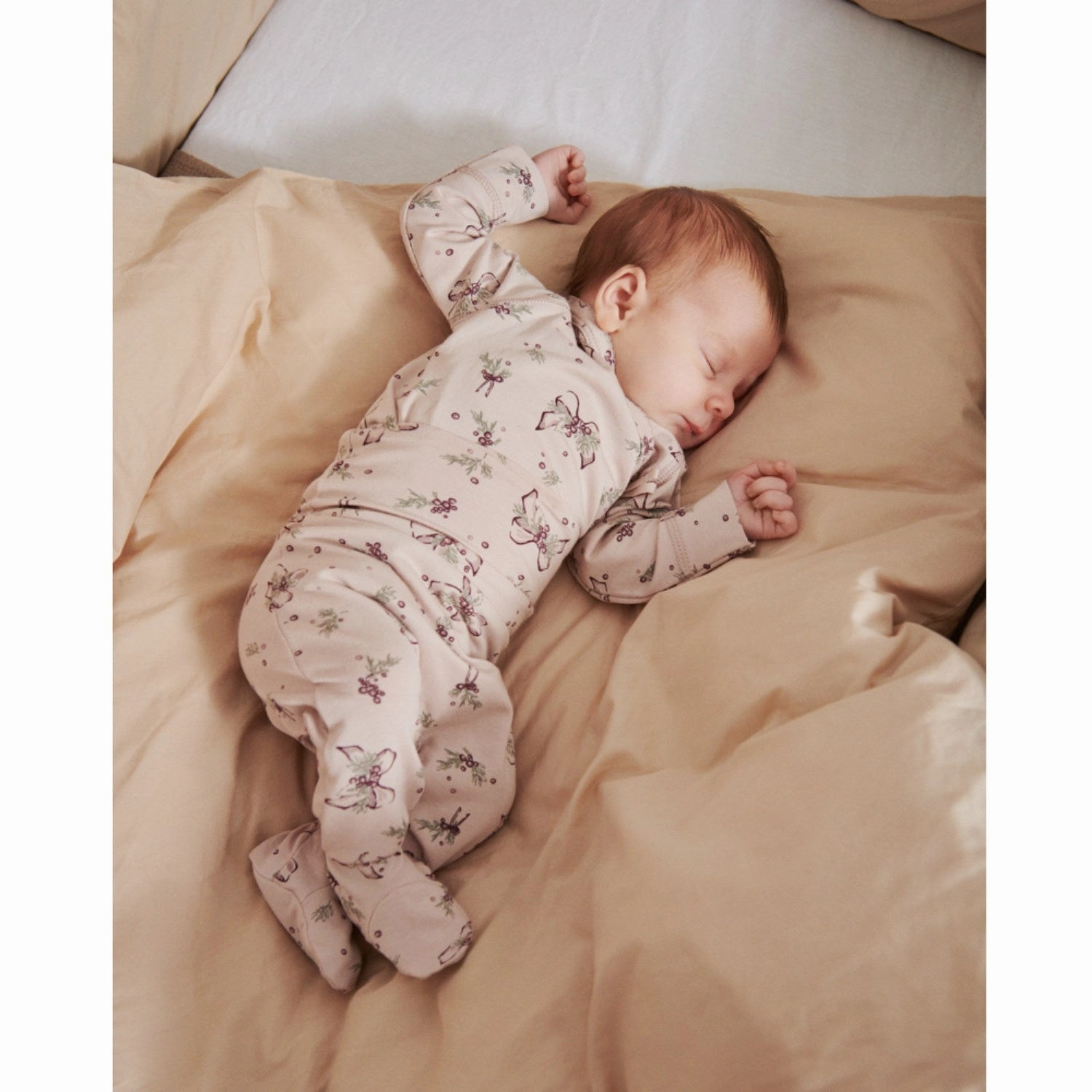 Polyester MarMar New Born Modal Smooth Print Bows Belita Body