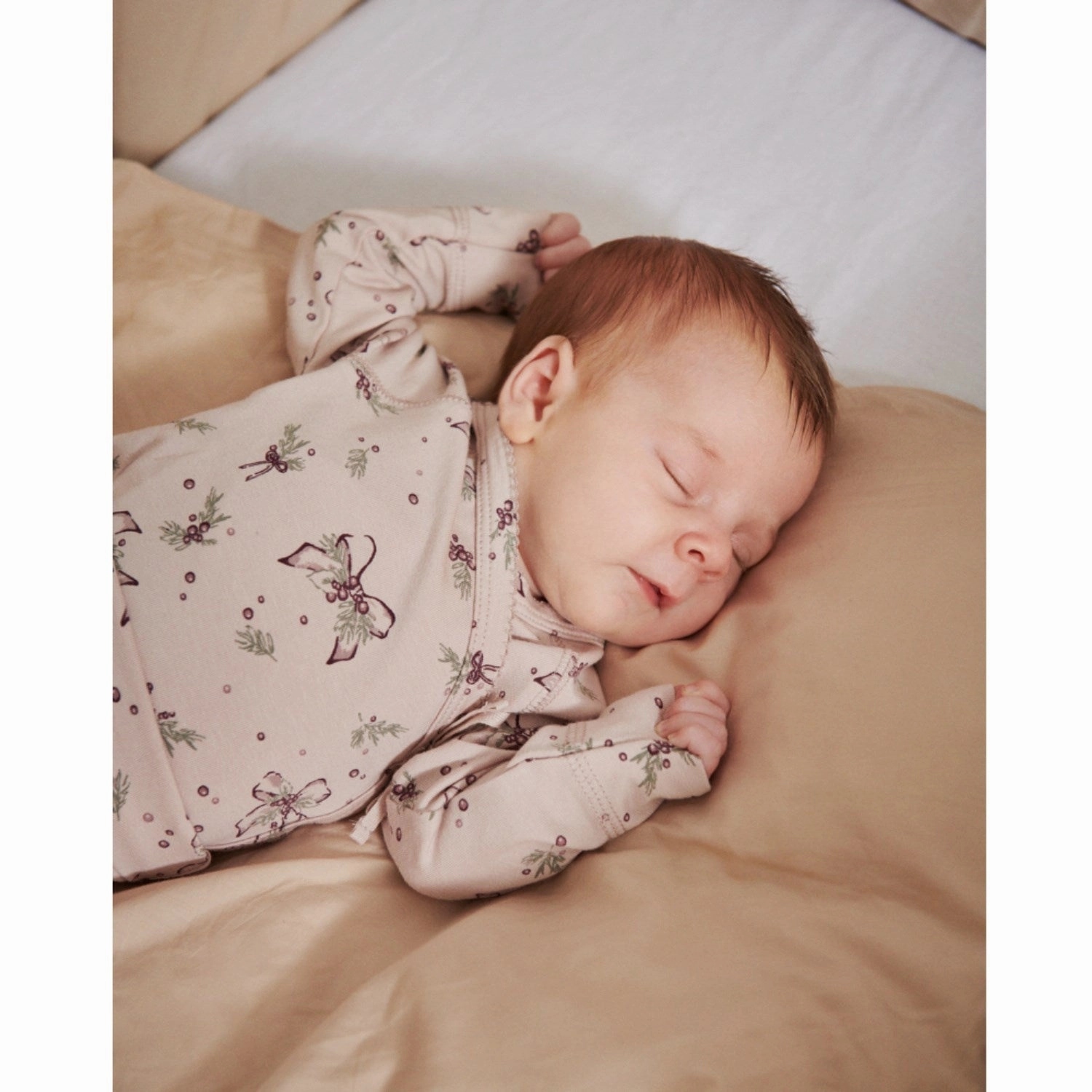 Polyester MarMar New Born Modal Smooth Print Bows Belita Body