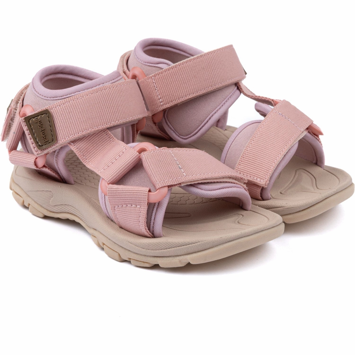 Pom Pom Bright Rose Trecking Sandal Velcro Espadrilles Durable shoes