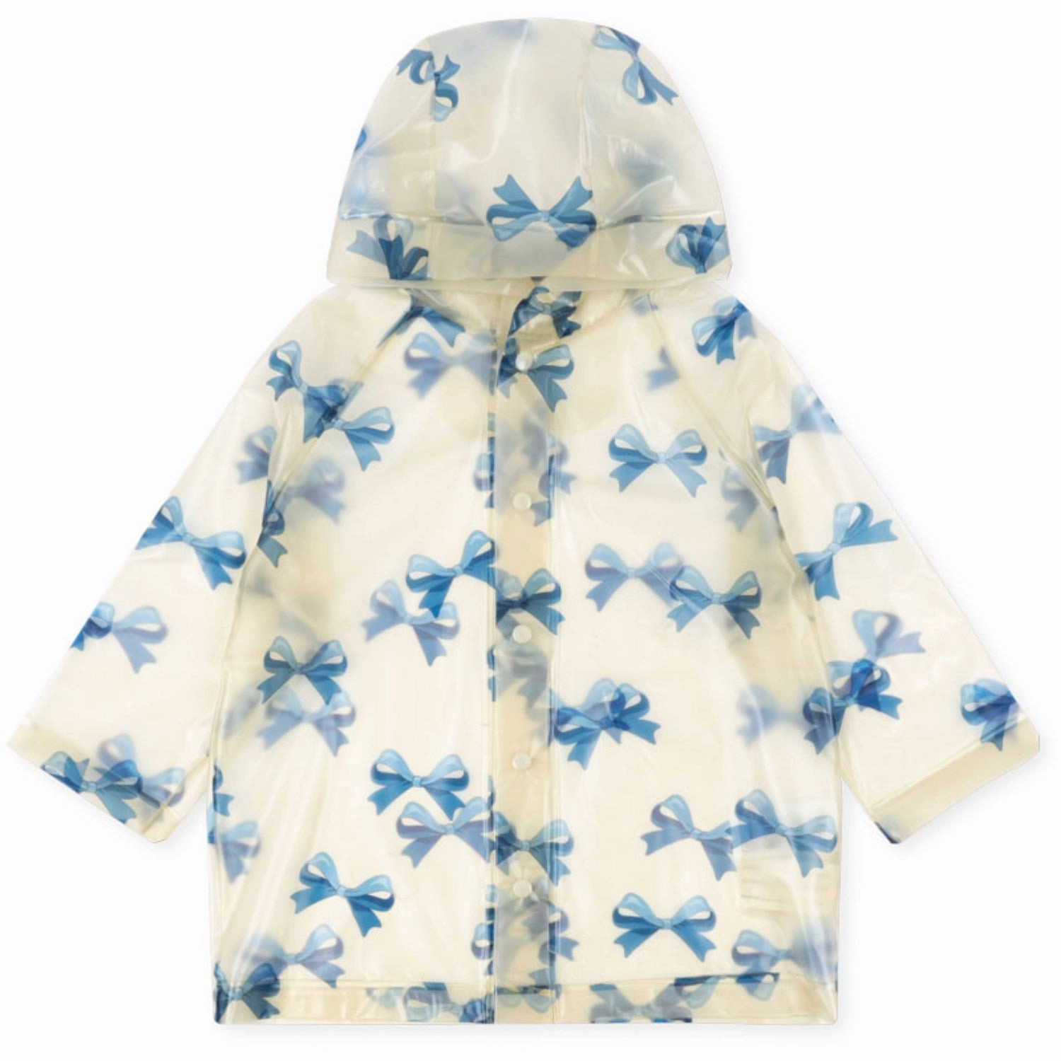 Practical Konges Sljd Bowie Blue Brume Raincoat Beading