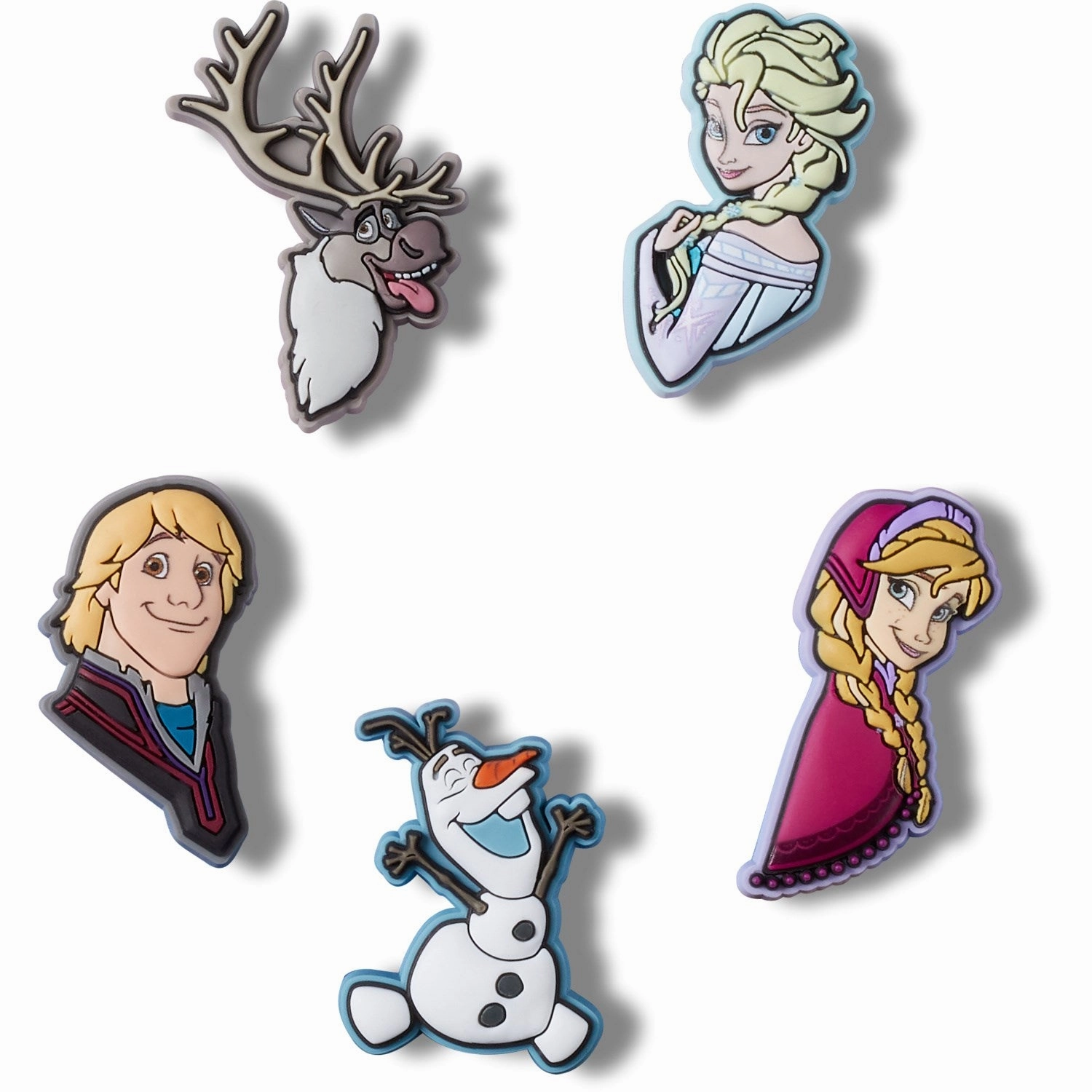 Precious Crocs Jibbitz Frozen 5-pack Style