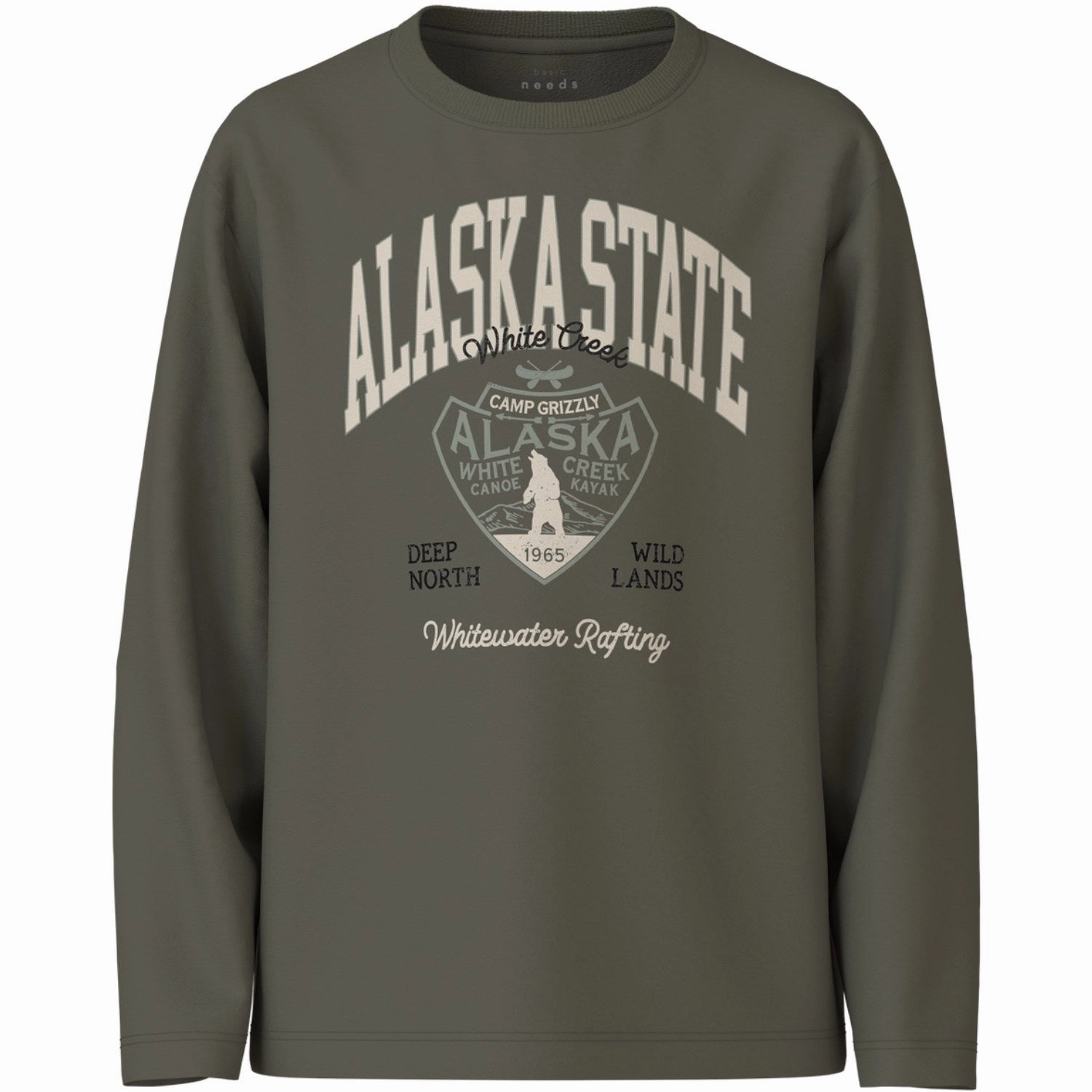 Name It Tea Leaf Alaska State Vagno Loose Blouse Desirable Masterpiece