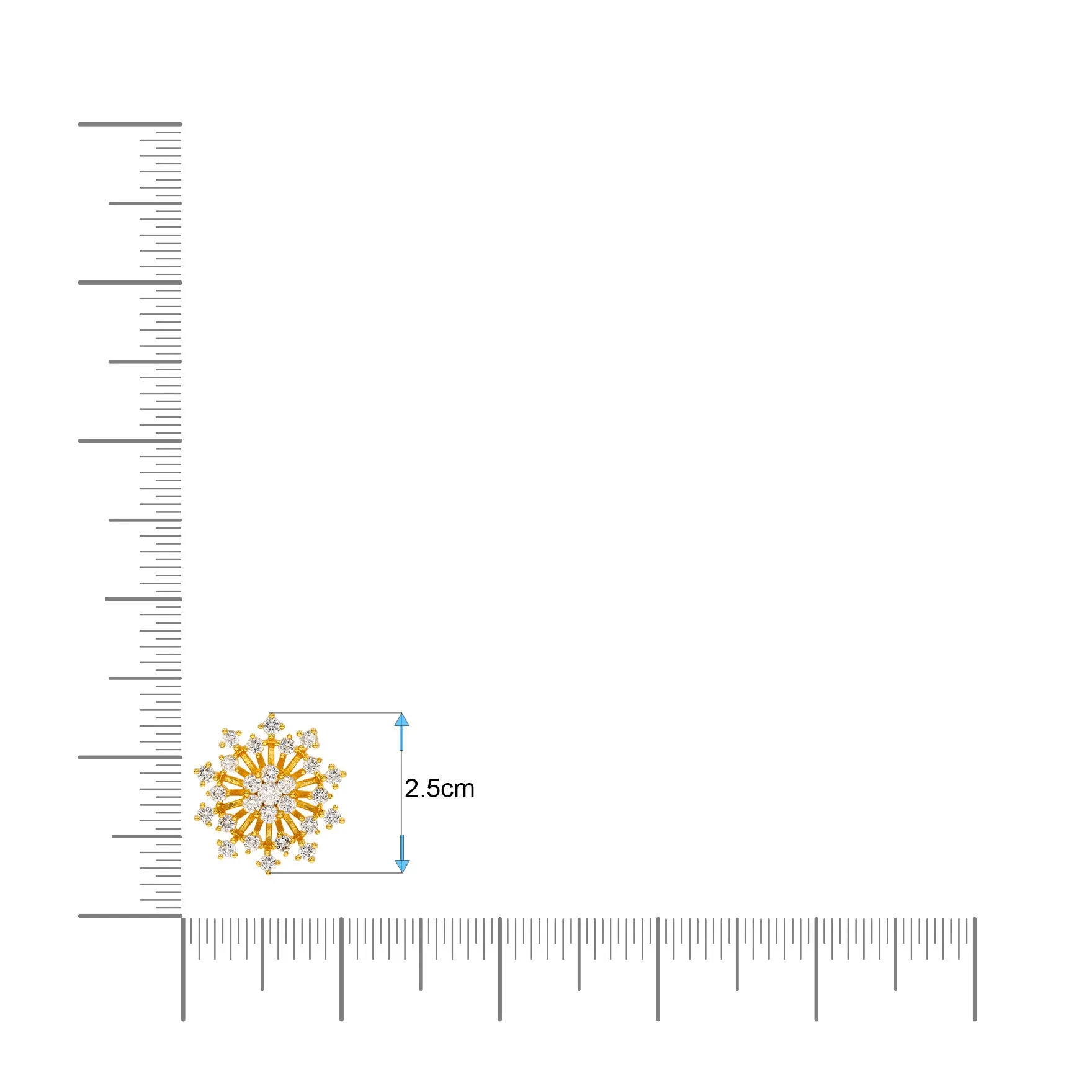PREMIUM STONE STUD PMSST7W-003