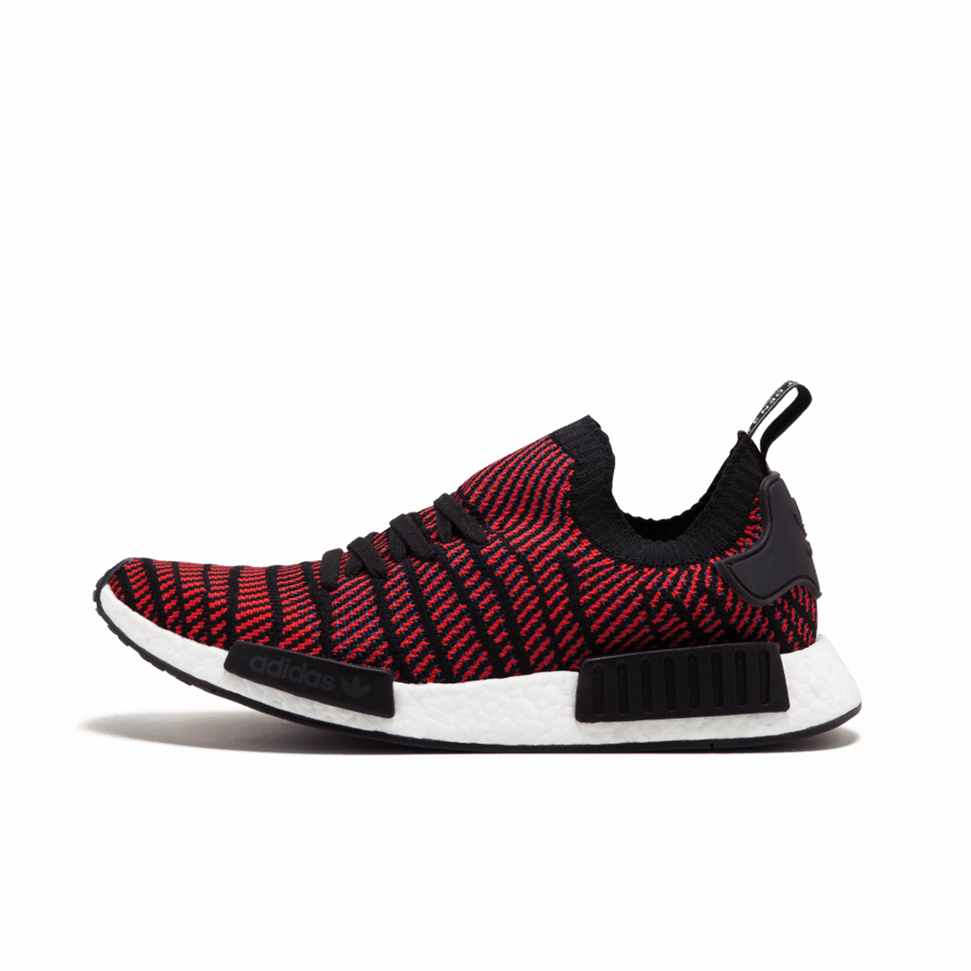 Premium craftsmanship adidas NMD R1 STLT Black Red Premium materials