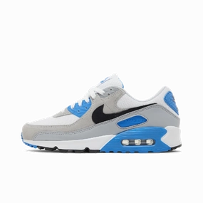 Premium craftsmanship Nike Air Max 90 Pure Platinum Photo Blue Luxury craftsmanship