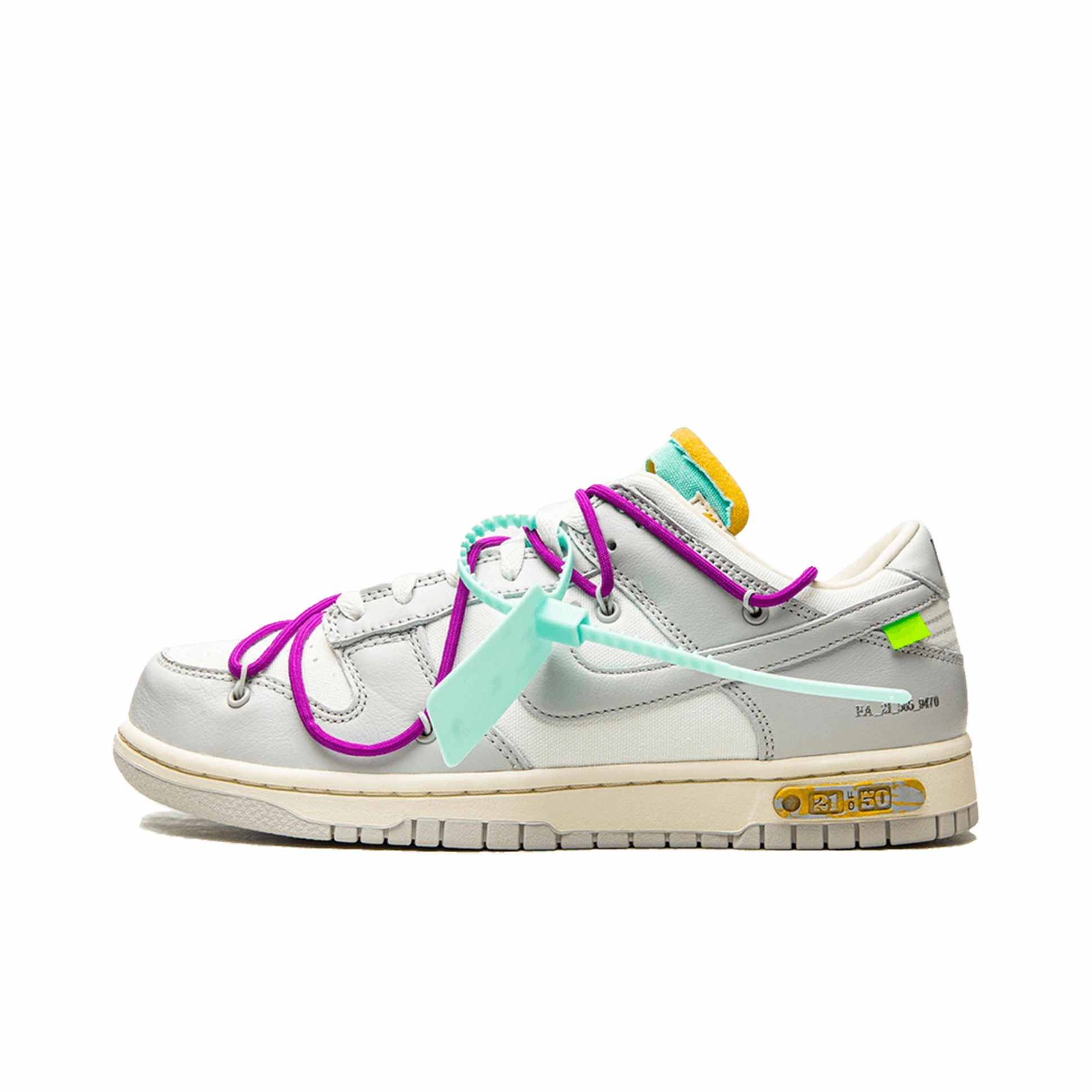 Premium craftsmanship Nike Dunk Low Off-White Lot 21 Luxury craftsmanship
