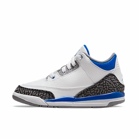 Premium finishes Jordan 3 Retro Racer Blue (PS) Exclusive fabrics